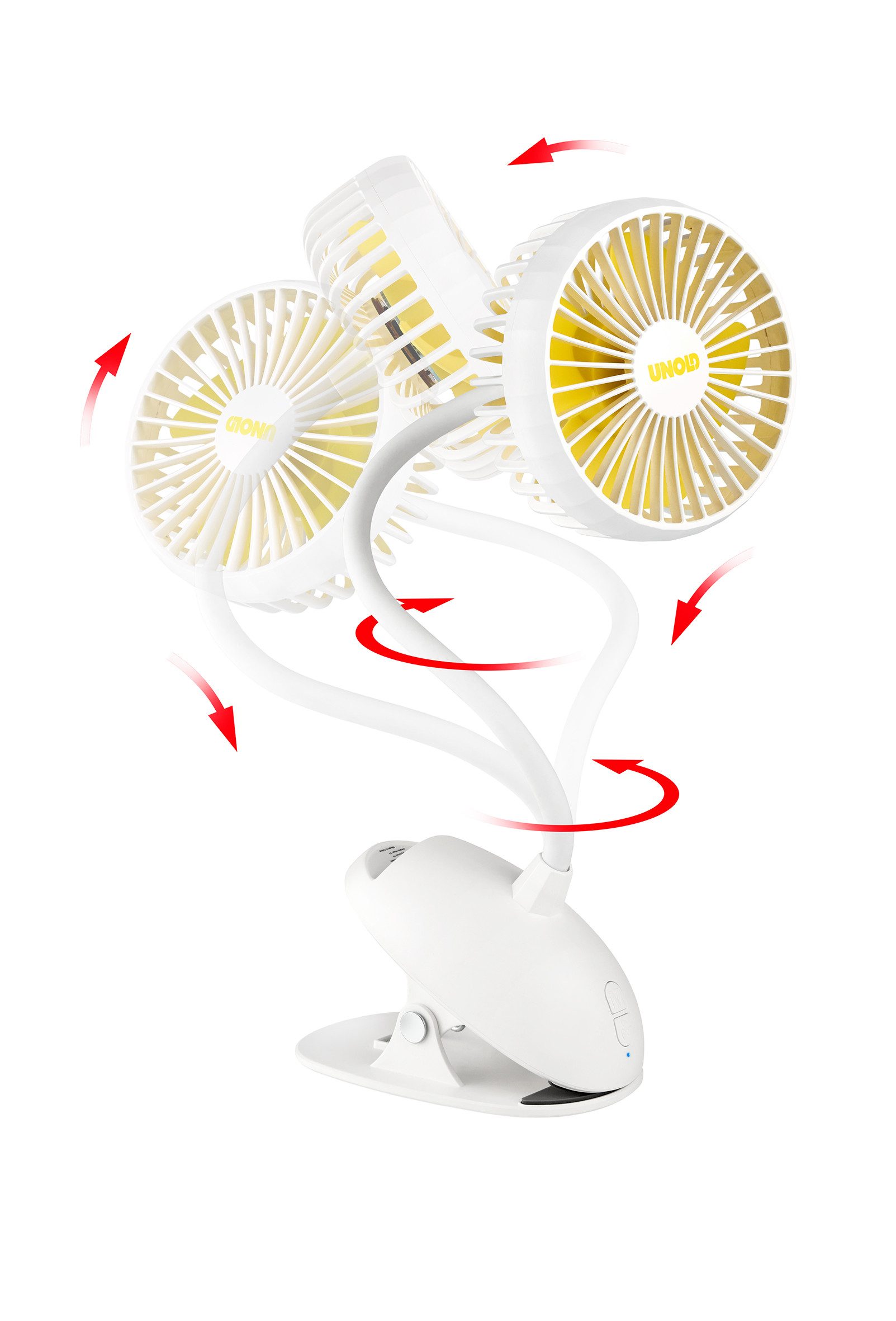 Unold Tischventilator BREEZY CLIP, Praktischer Clip günstig online kaufen