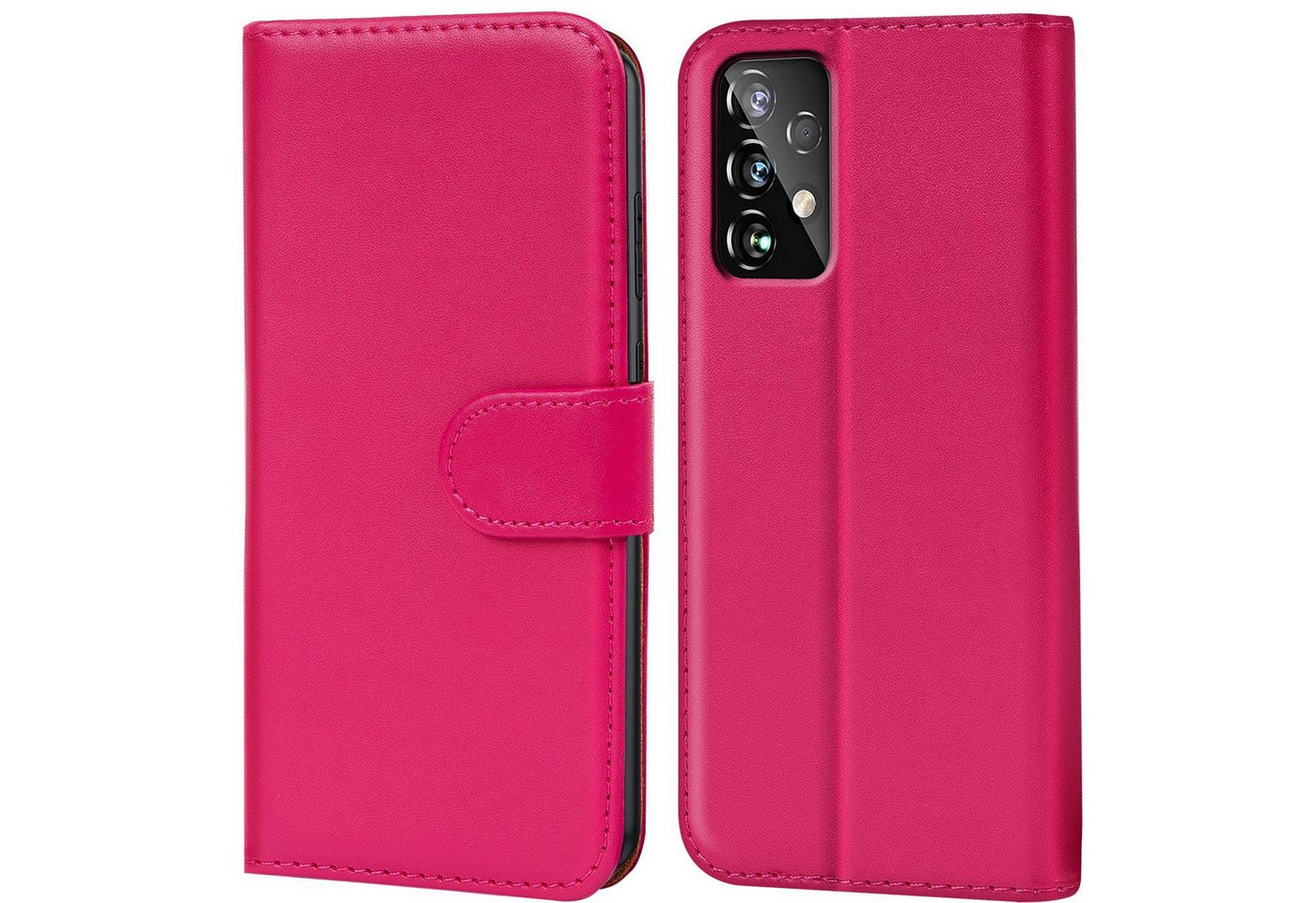 CoolGadget Handyhülle Book Case Handy Tasche für Samsung Galaxy A52, A52s 5G 6,5 Zoll, Hülle Klapphülle Flip Cover für Samsung A52 4G/5G Schutzhülle stoßfest