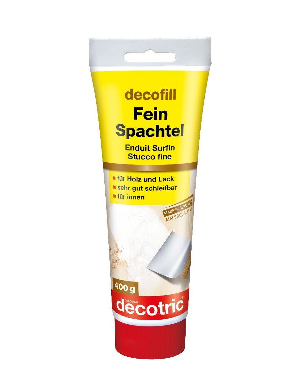 decotric® Spachtelmasse Decotric Decofill Feinspachtel 400 g günstig online kaufen