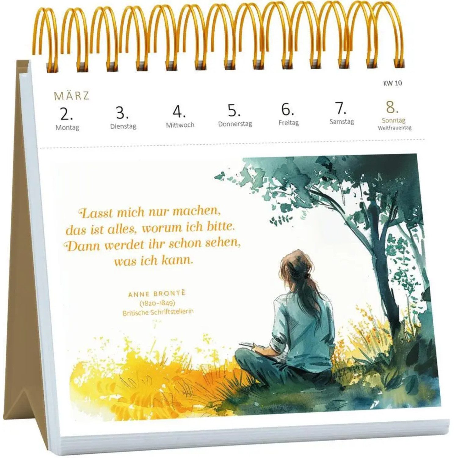 Ars Edition Tischkalender Postkartenkalender Der Literaturkalender 2026