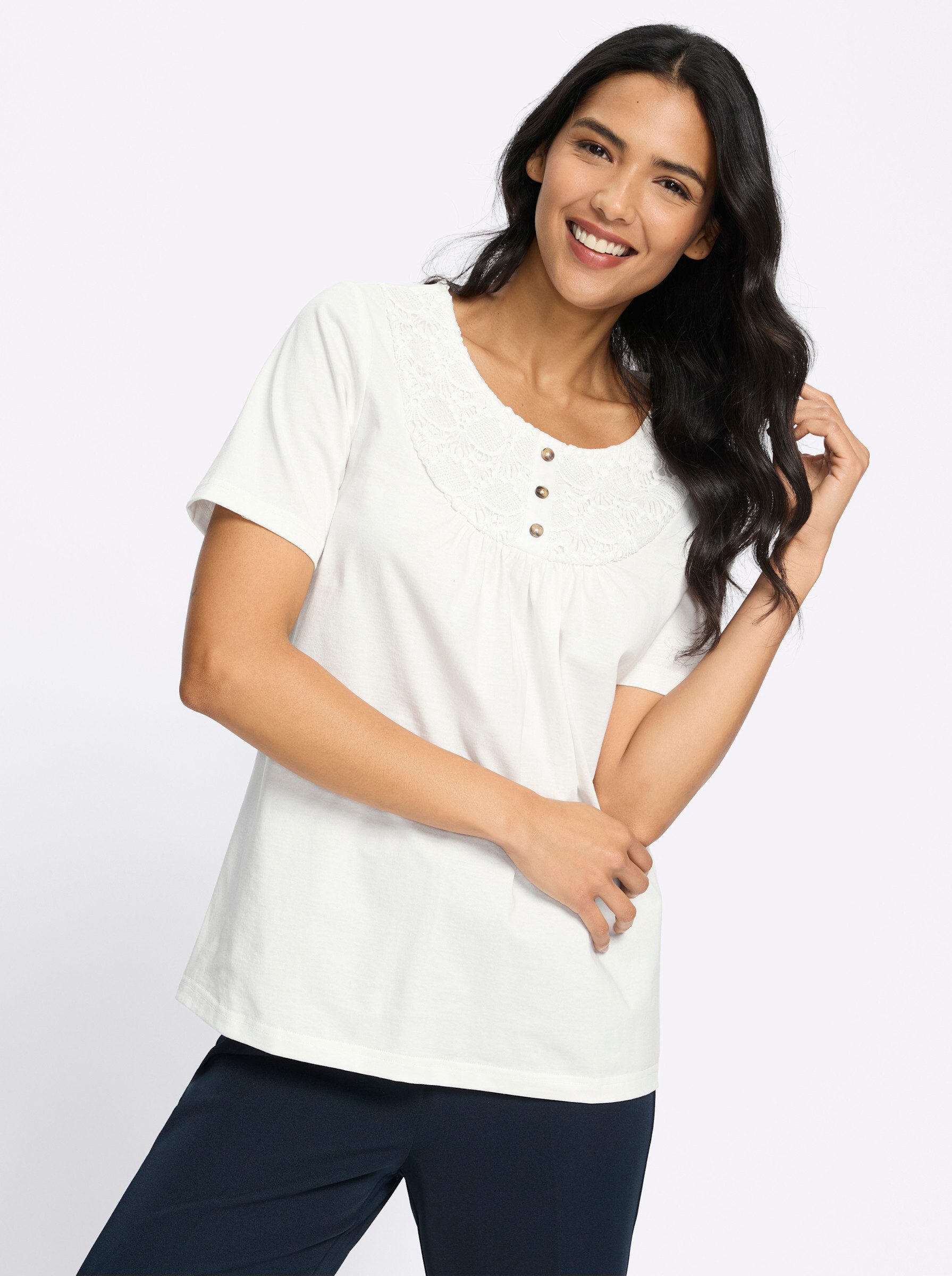 Sieh an! T-Shirt Kurzarm-Shirt Kurzarm – Bild 2 von 5