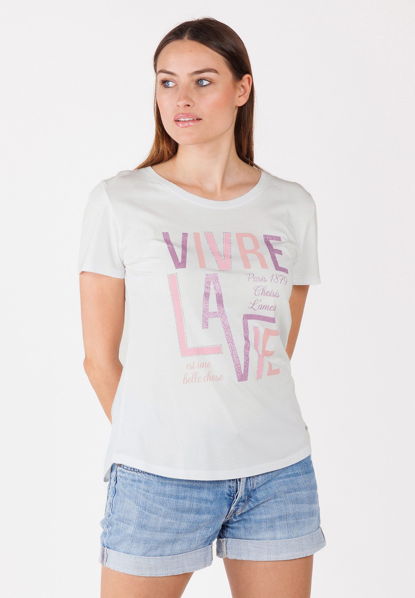Key Largo T-Shirt WT LA VIE round (1er) günstig online kaufen