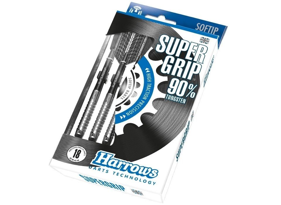 Harrows Softdarts HARROWS SUPERGRIP 90% SOFT 18g -