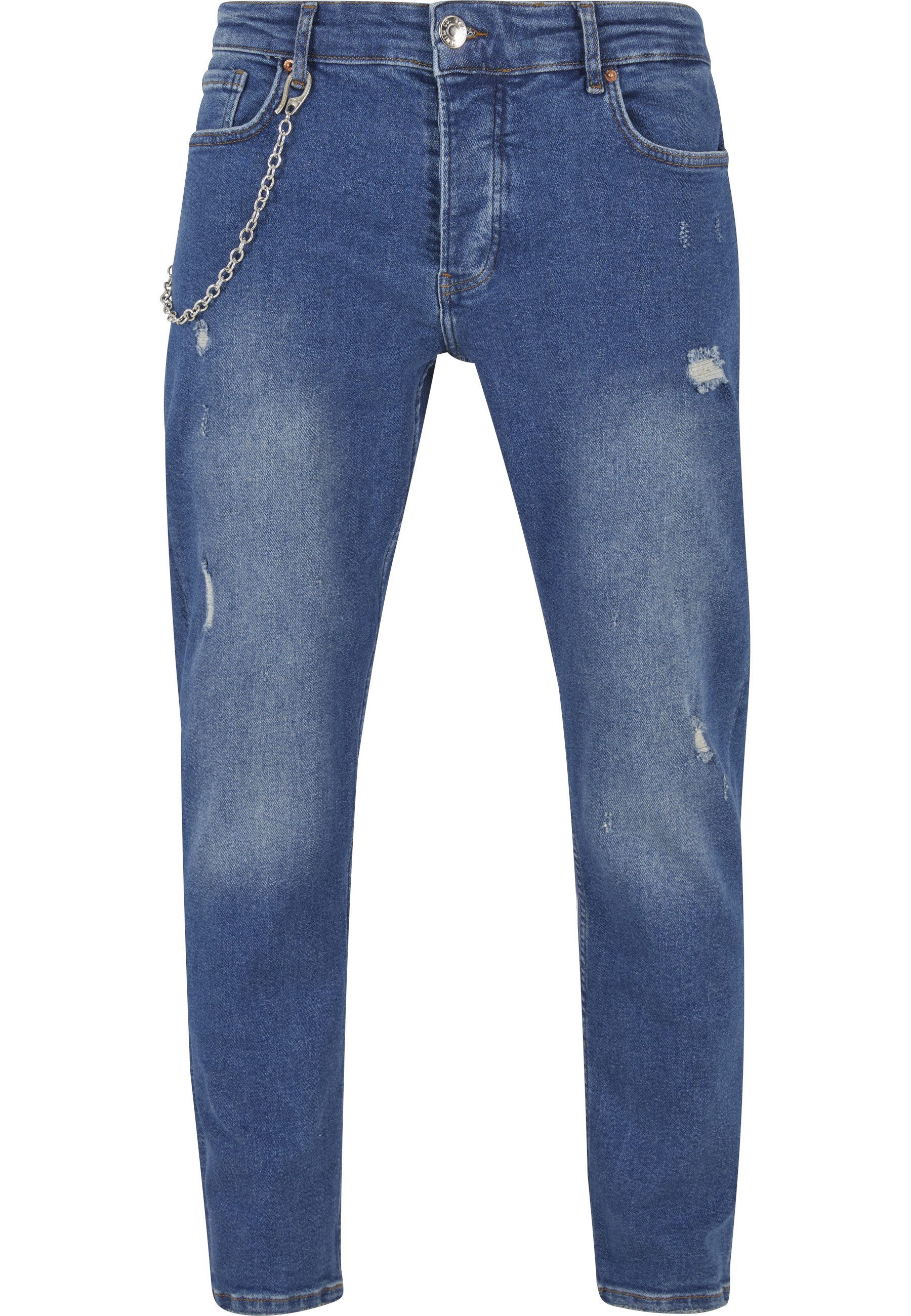 Bequeme Jeans 2Y Premium Herren 2Y Destroyed Tapered Denim