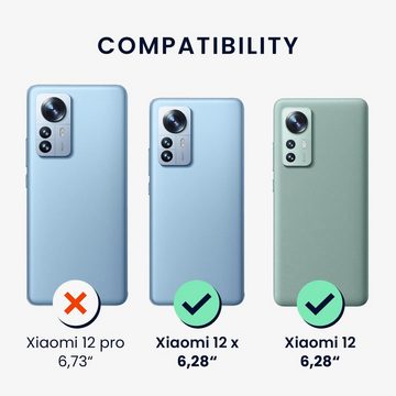 kwmobile Handyhülle Hülle für Xiaomi 12 / 12X, Holz Handy Schutzcase - Handy Case Schutzhülle - Smartphone Cover