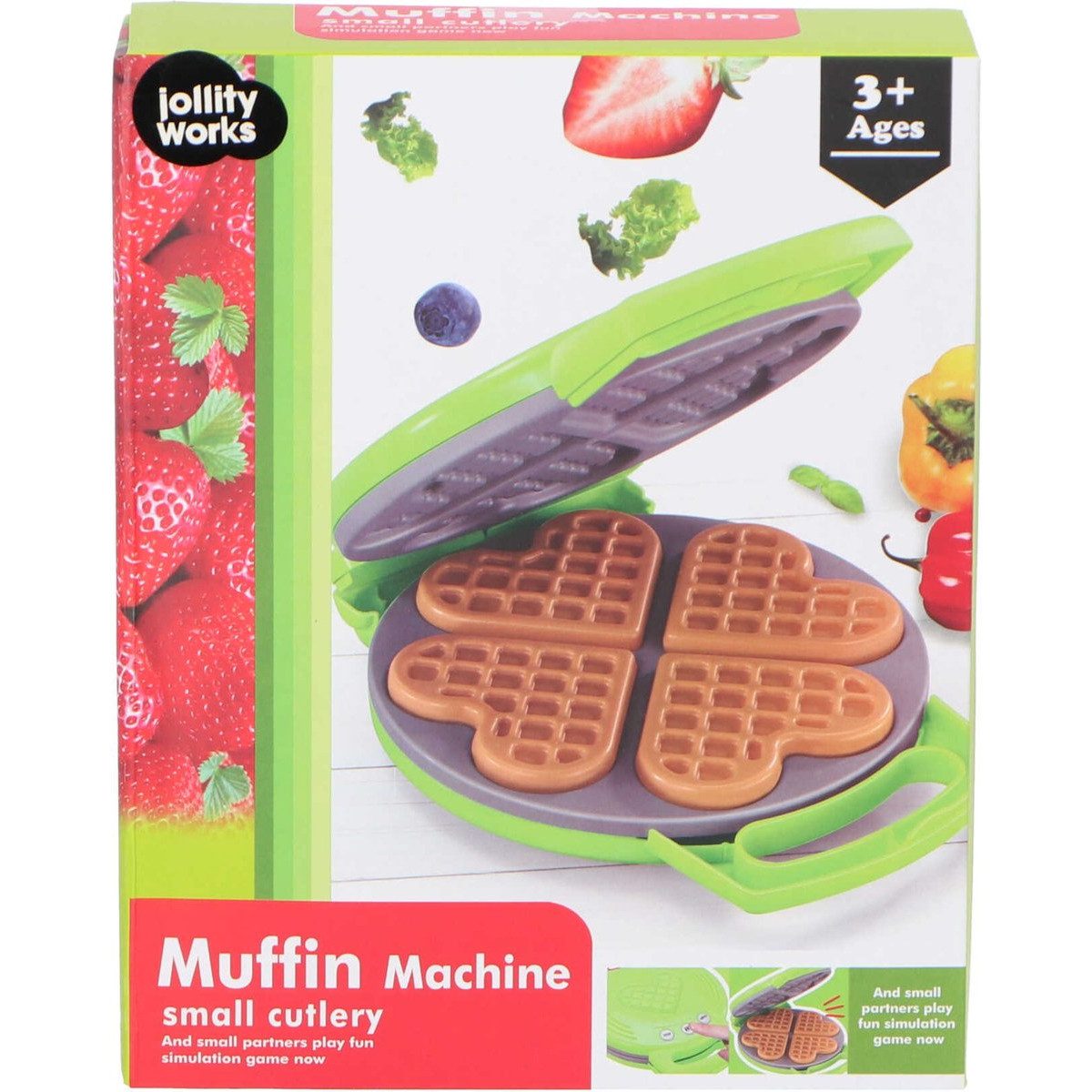 Jollity Spielküche Waffelmaschine – Spielküchen-Gerät mit Licht & Sound