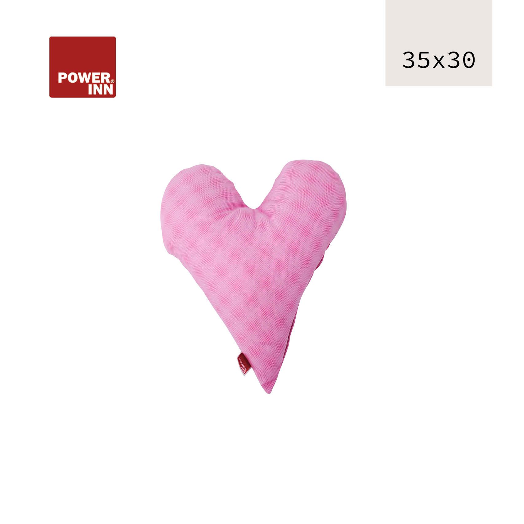 POWER INN Декоративні подушки POWER INN Herzkissen klein, Pink, Декоративні подушки
