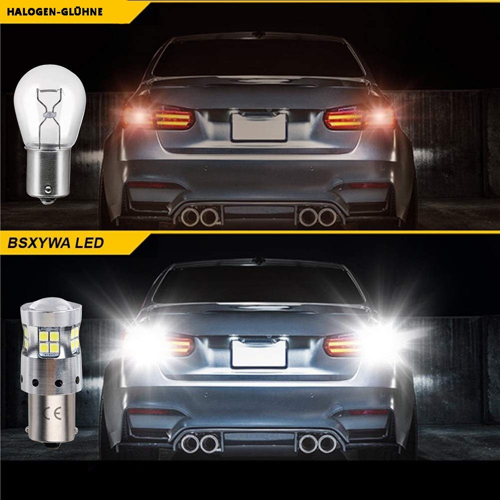 GelldG Rückleuchte LED-Lampen für Motorrad, für Rücklicht, und Auto Rückfahrlicht