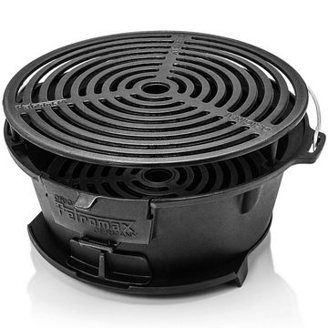 Petromax Feuerstelle Feuergrill tg3 + Feuerkit für Dutch Oven oder Feuertopf, (Spar-Set, 2-St., Outdoor Kochen), Gusseisen