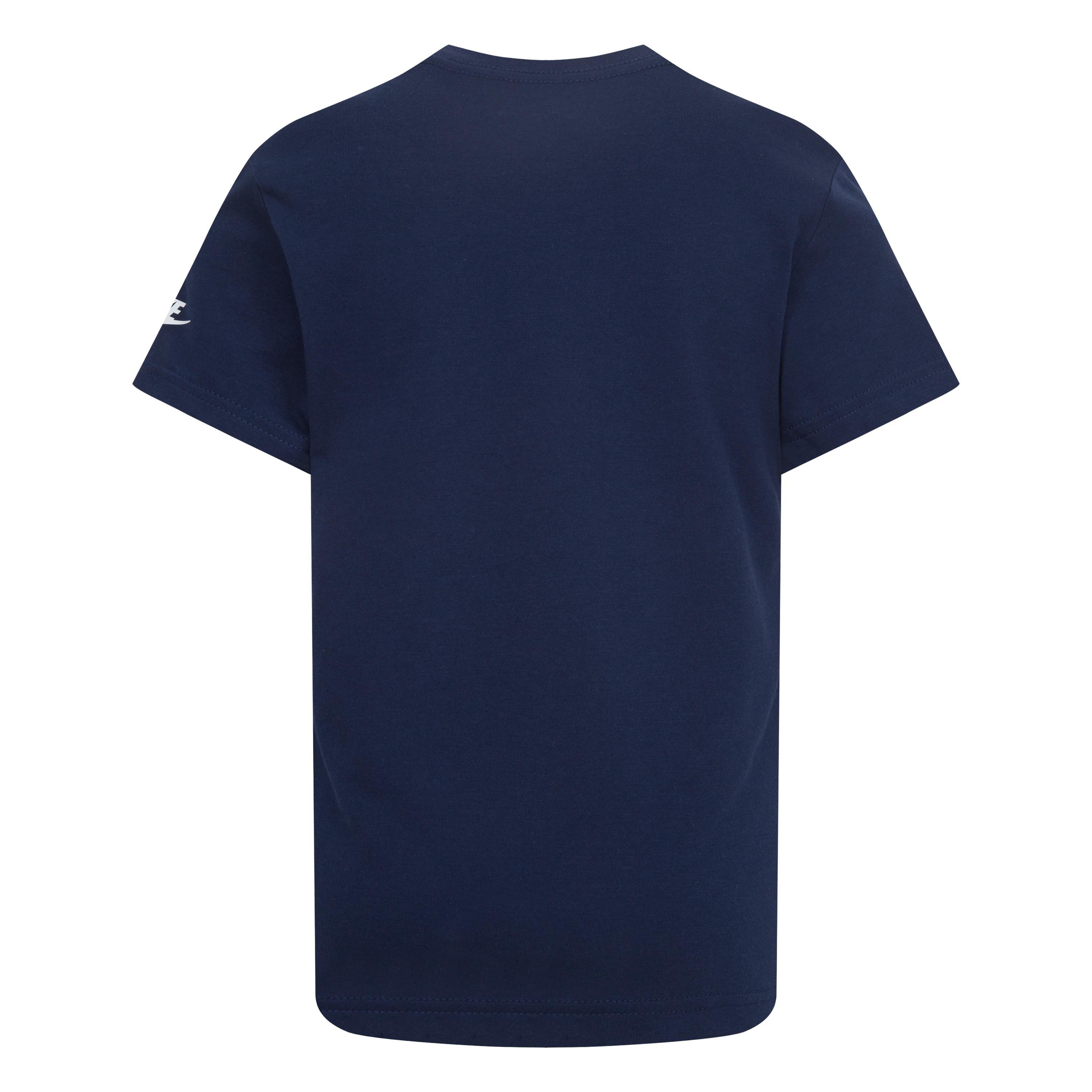 Nike Sportswear T-Shirt für Kinder, aus Baumwolle und Polyester, pflegeleicht