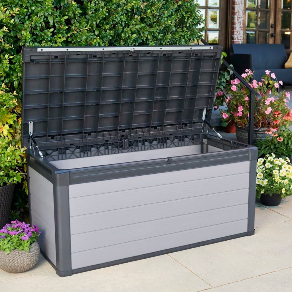 Keter Gartenbox GartenAufbewahrungsbox Premier 570 L Grau