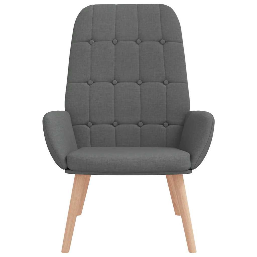 vidaXL Sessel Relaxsessel Dunkelgrau Stoff (1-St) günstig online kaufen