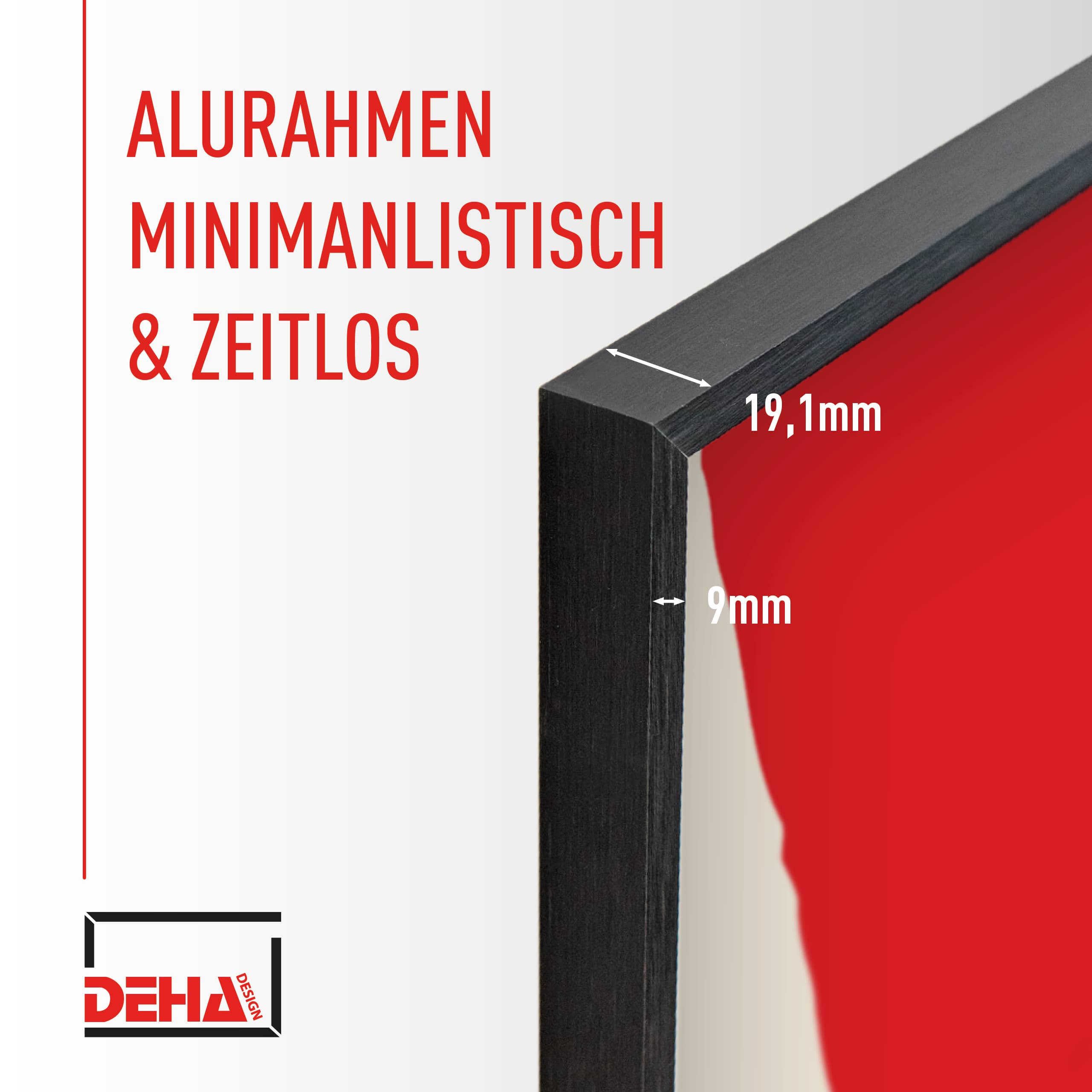 DEHA DESIGN Bilderrahmen Aluminium Bilderrahmen Tribeca, (2 St)