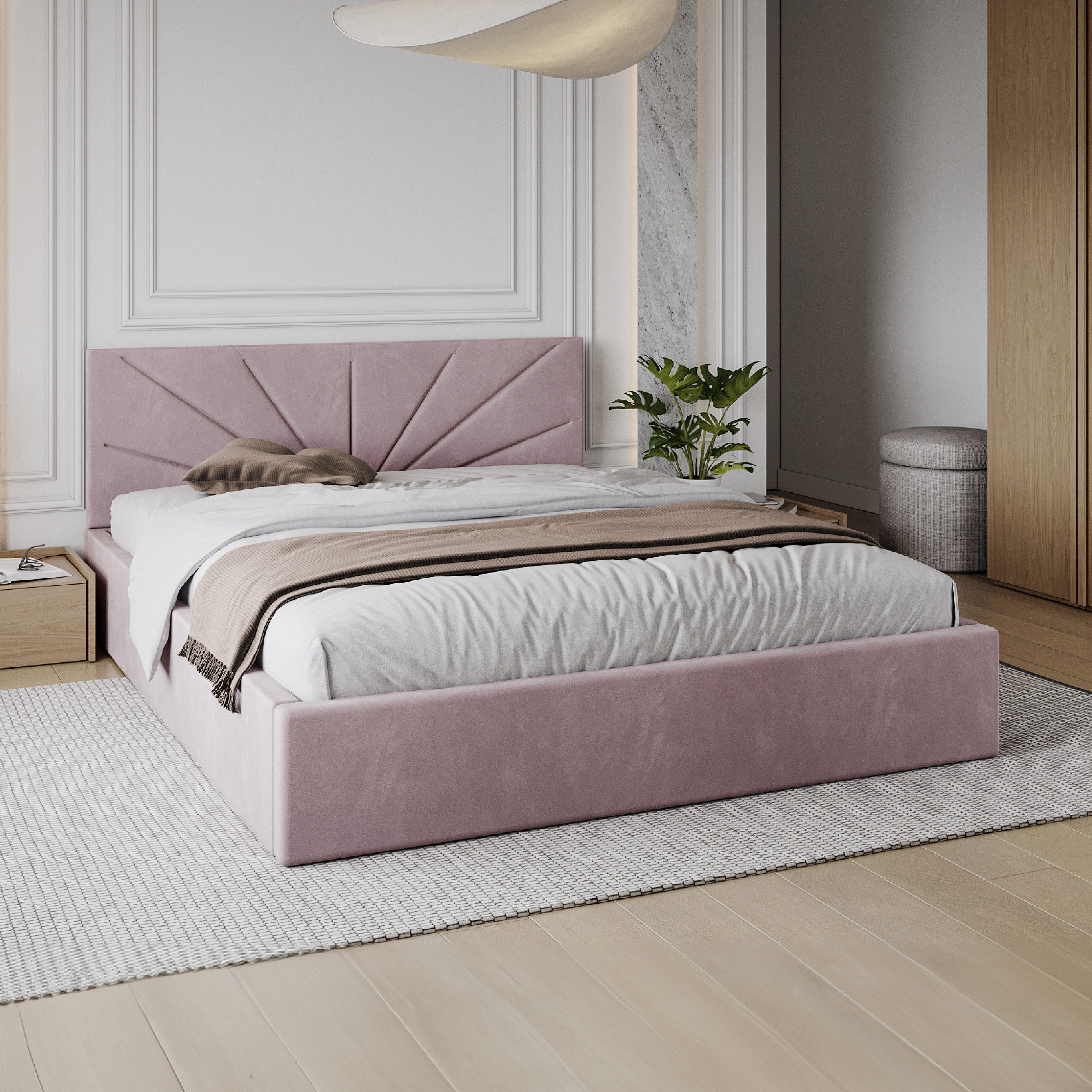 FDM Polsterbett SUNSET Bettgestell MADE IN günstig online kaufen