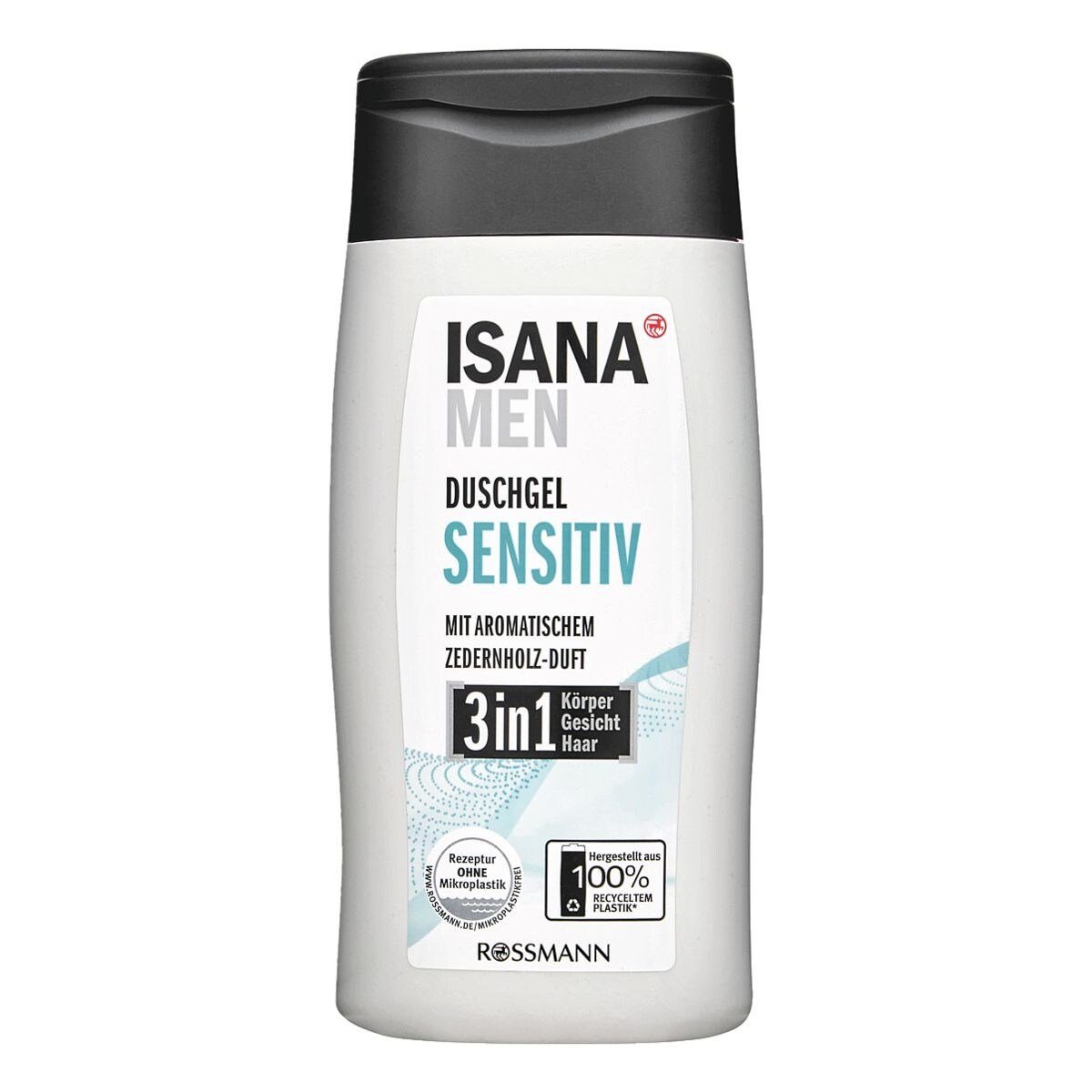 ISANA Duschgel »MEN sensitiv«, 3in1, für Körper/Gesicht/Haare mit  aromatischem Zedernholz-Duft online kaufen | OTTO