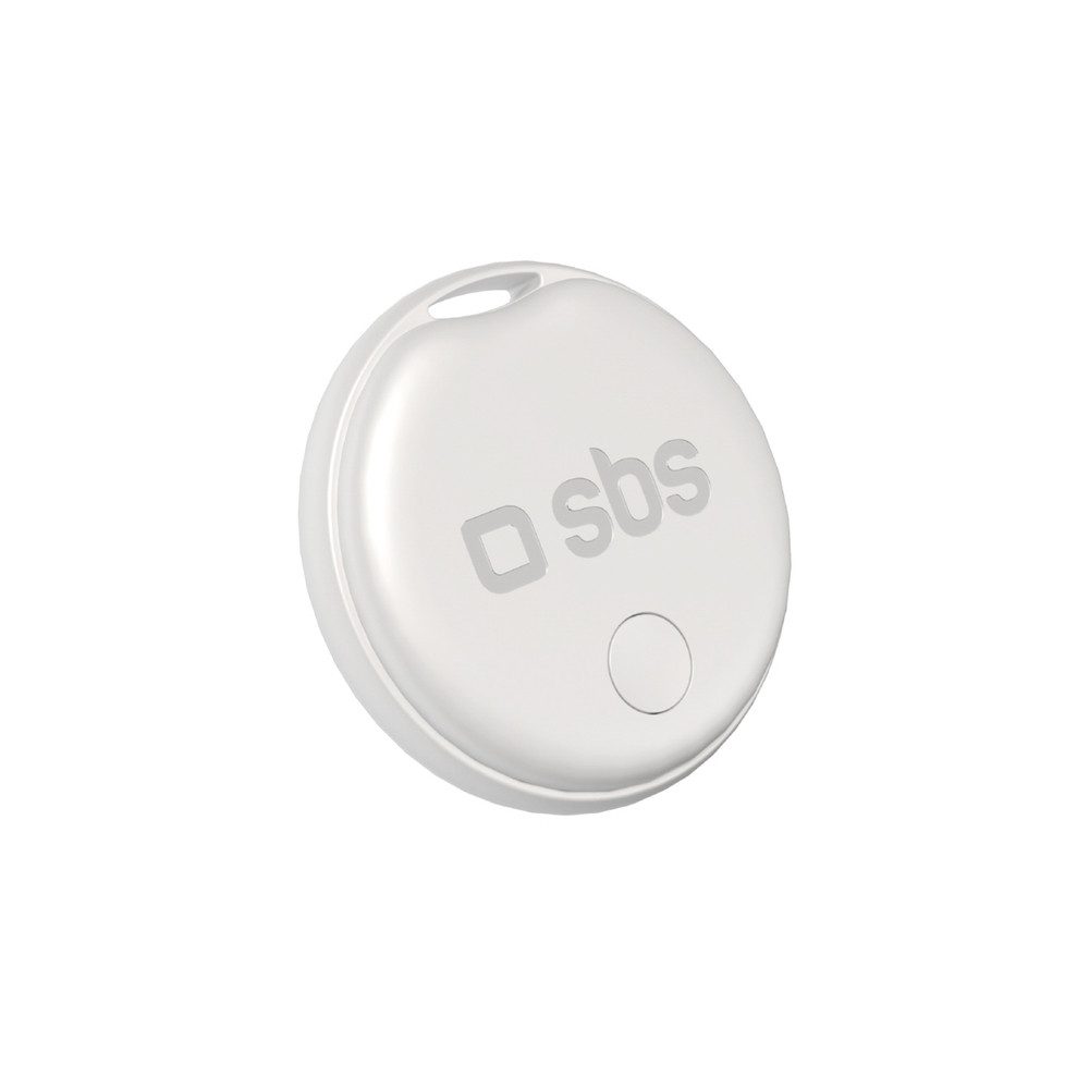 sbs Schlüsselfinder Gegenstandsfinder Ortungsanhänger Bluetooth-Tracker (iOS & Android, 60 dB Alarm, 20 m Reichweite, CR2032)