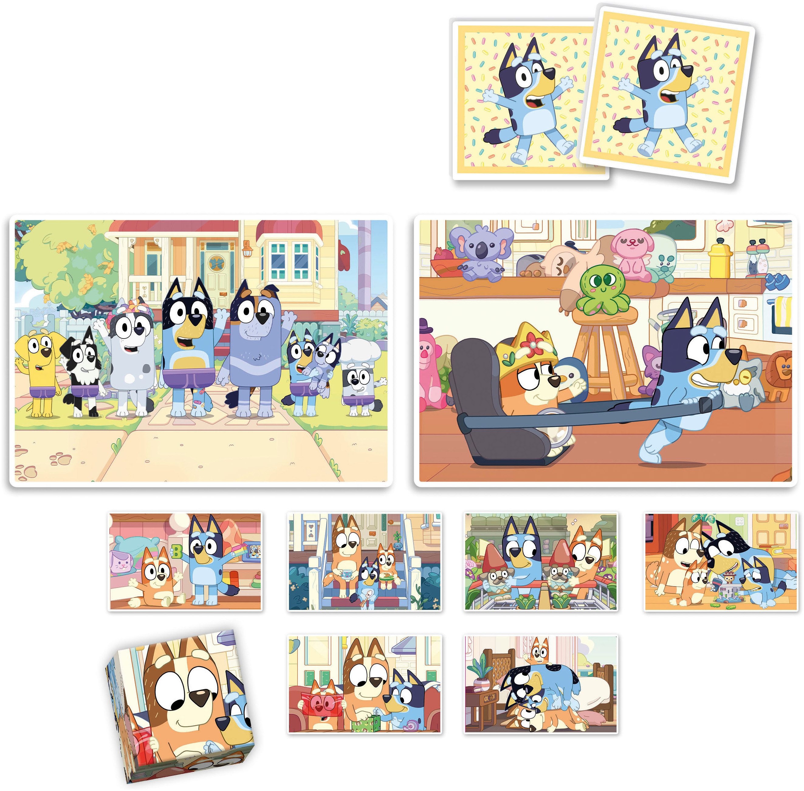 Clementoni® Puzzle Edukit, 4n1, Bluey, 78 Puzzleteile, Made in Europe günstig online kaufen