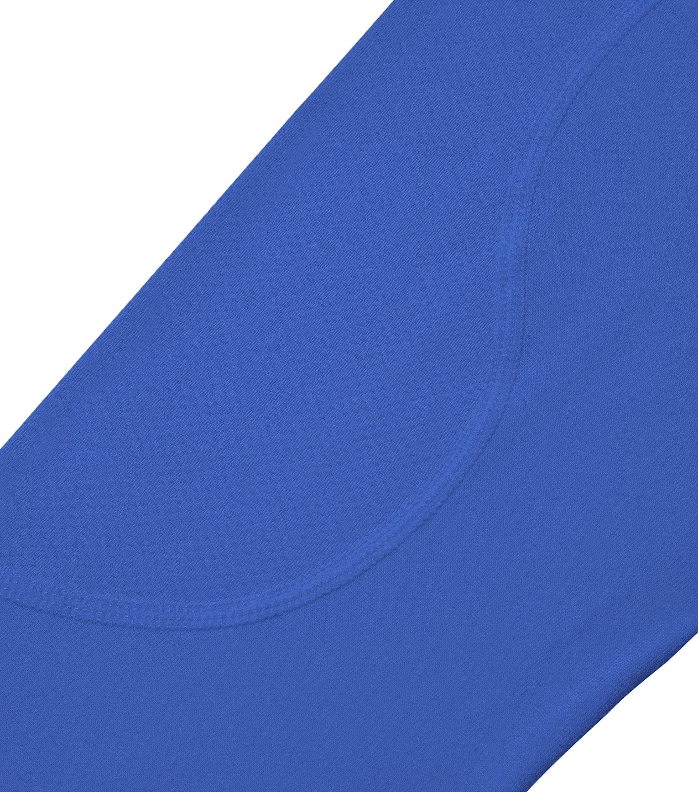 TCA Leuchtend Herren - Blau HyperFusion Langarmshirt Kompressionsshirt TCA