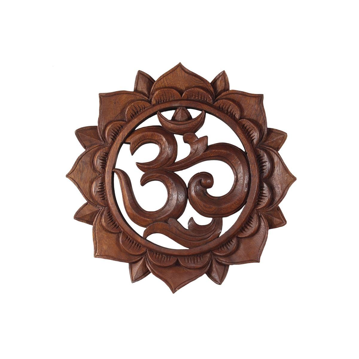 Oriental Galerie Holzbild Om "Aum" Mandala günstig online kaufen