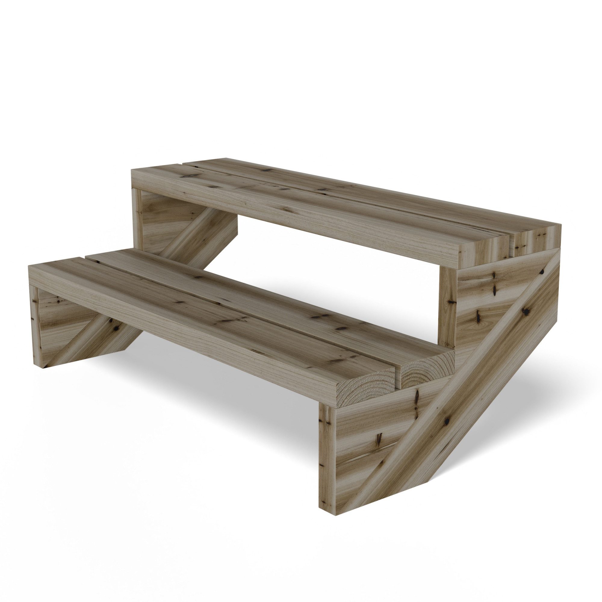 Gartenwelt Riegelsberger Außentreppe Terrassentreppe Kiefer kesseldruckimpr günstig online kaufen