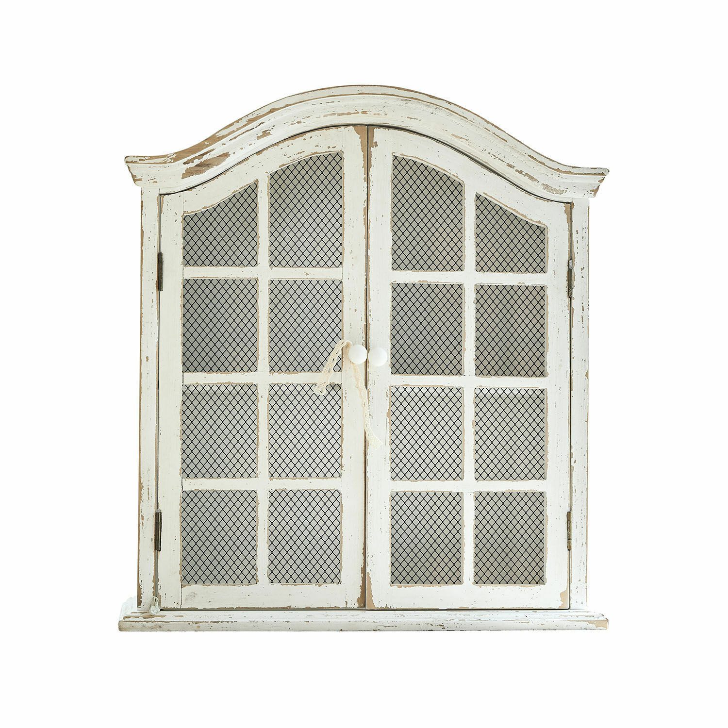 Mirabeau Wandregal Wandschrank Monthelie antikweiß