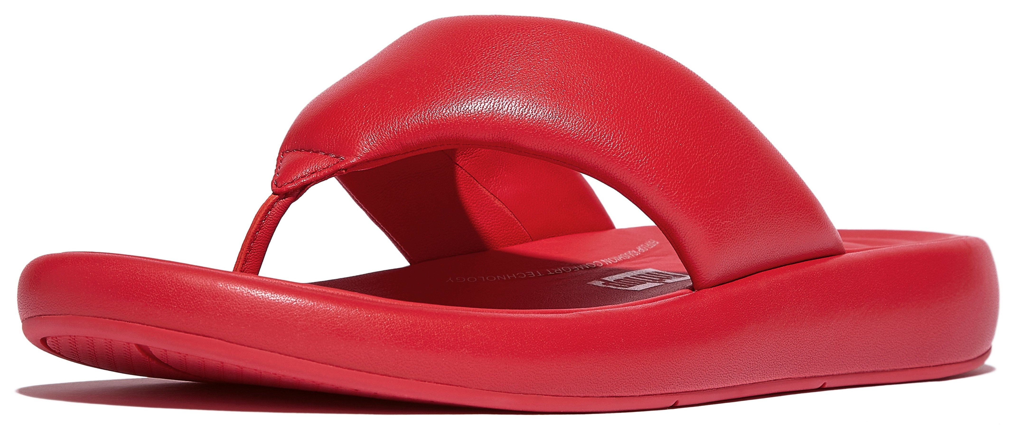 Fitflop iQUSHION D-LUXE Zehentrenner, Flats, Slides, Sandale mit weichem Ze günstig online kaufen