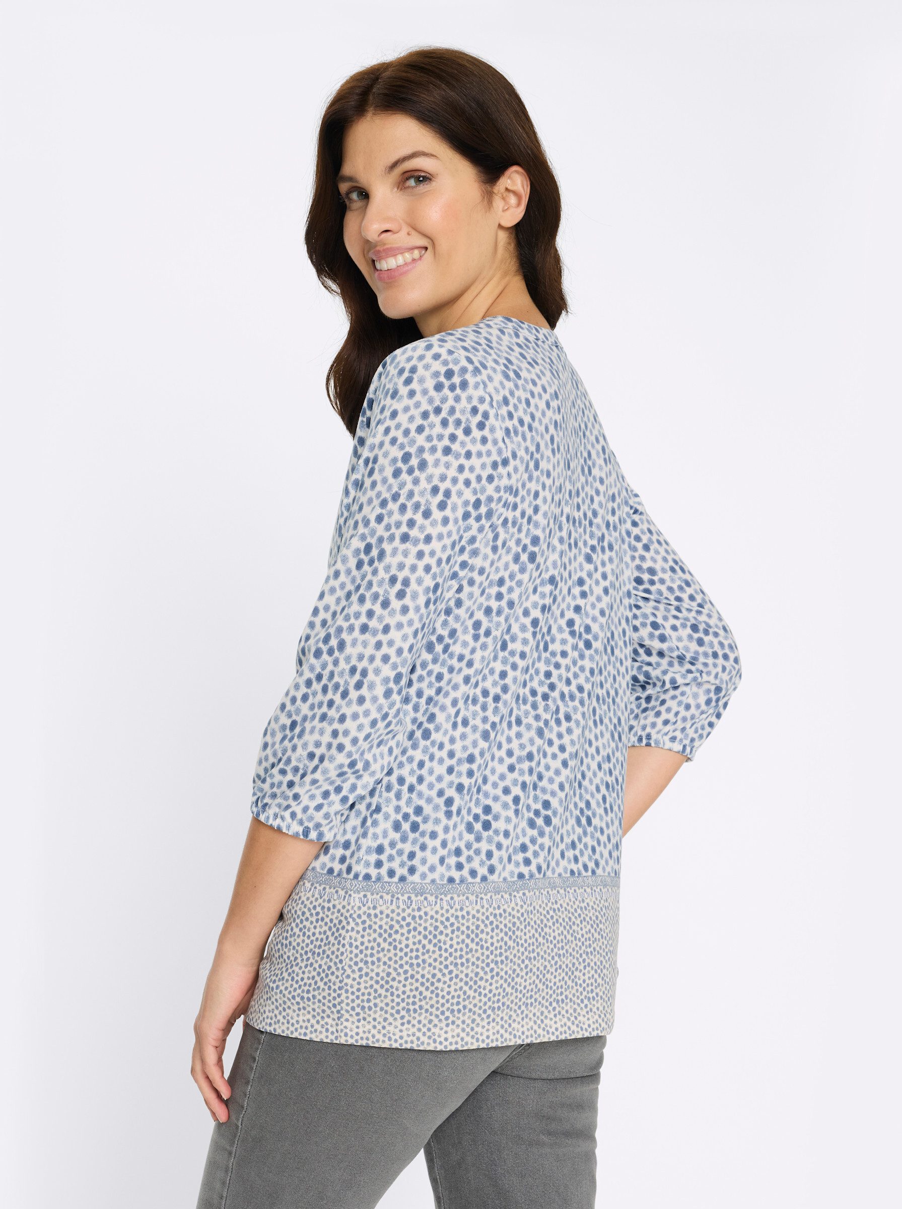 Sieh an! T-Shirt 3/4-Arm-Shirt 3/4-Arm günstig online kaufen