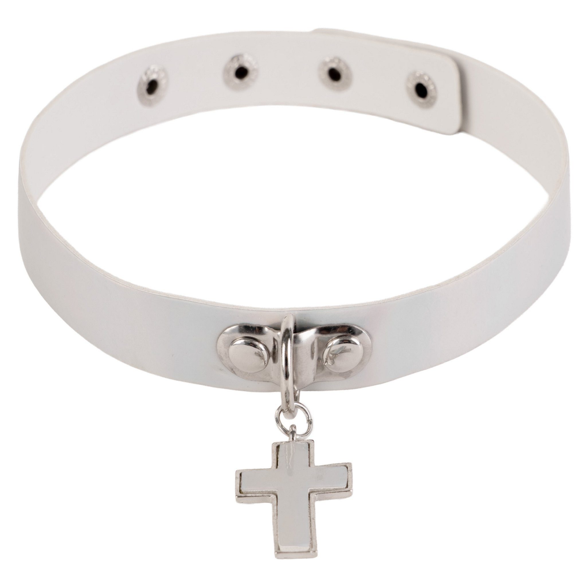 Textilband Halsband Cross Collar