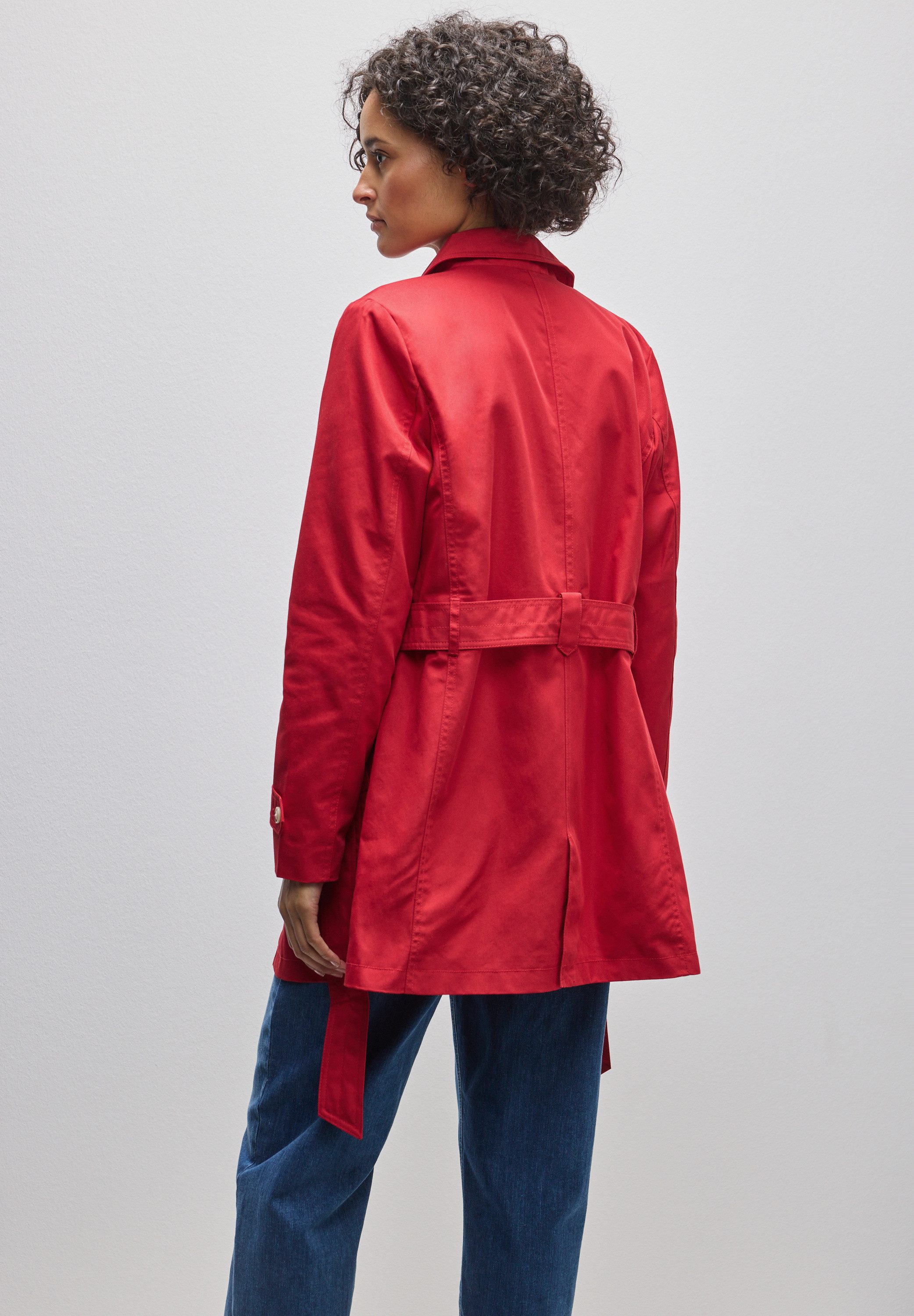 STREET ONE Trenchcoat mit Bindegürtel günstig online kaufen