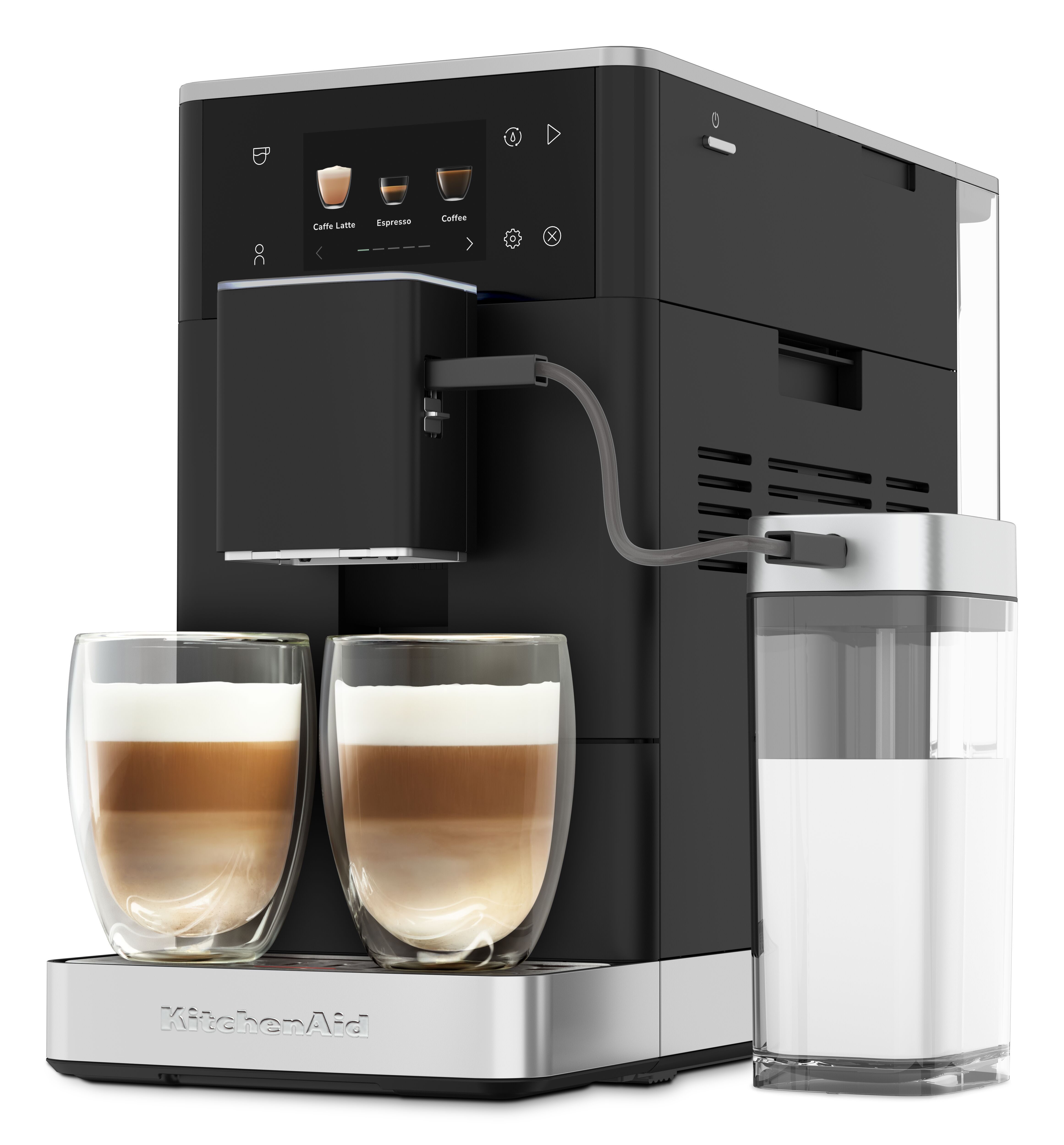 KitchenAid Kaffeevollautomat 5KES8454EBM, Zertifiziert von Quiet Mark. Sehr leise bei der Zubereitung
