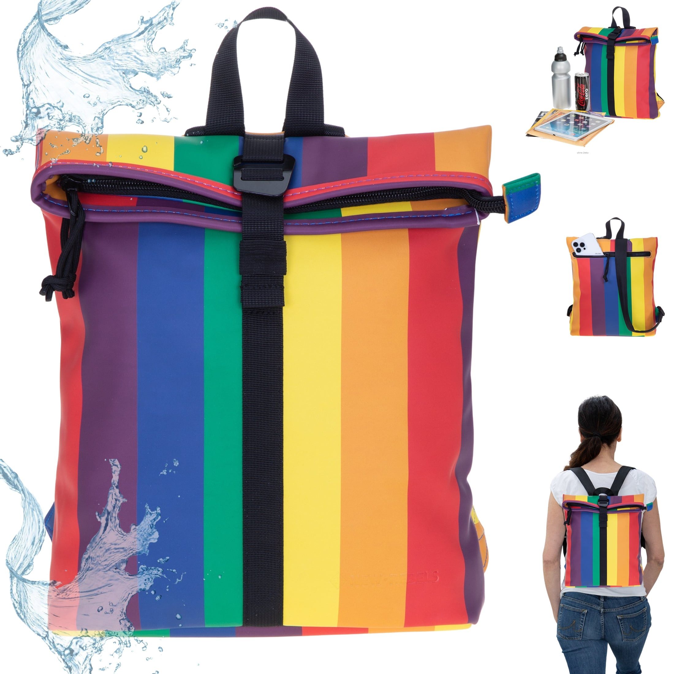 NEW REBELS Freizeitrucksack Damen klein Rucksack günstig online kaufen