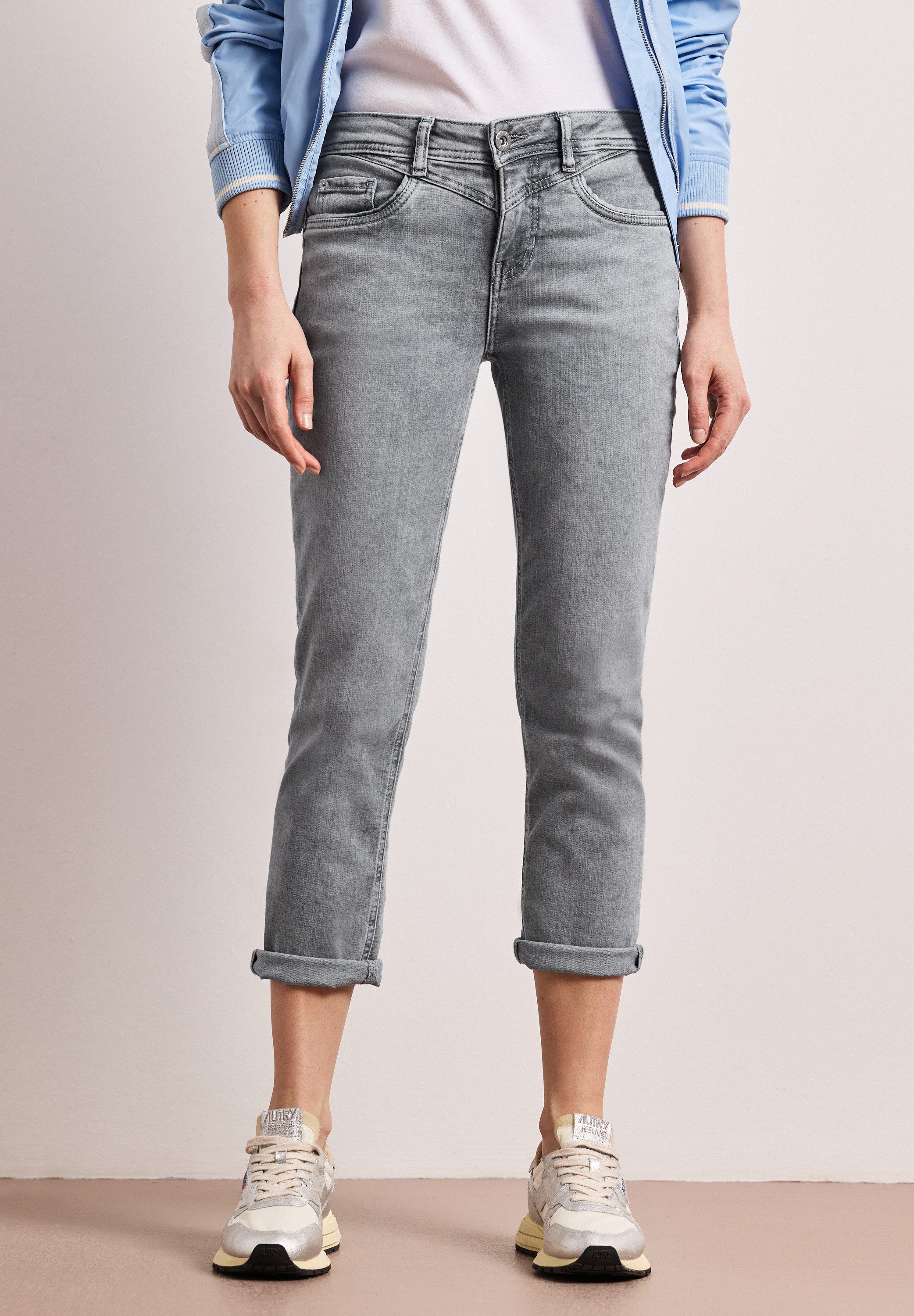 STREET ONE Comfort-fit-Jeans Middle Waist