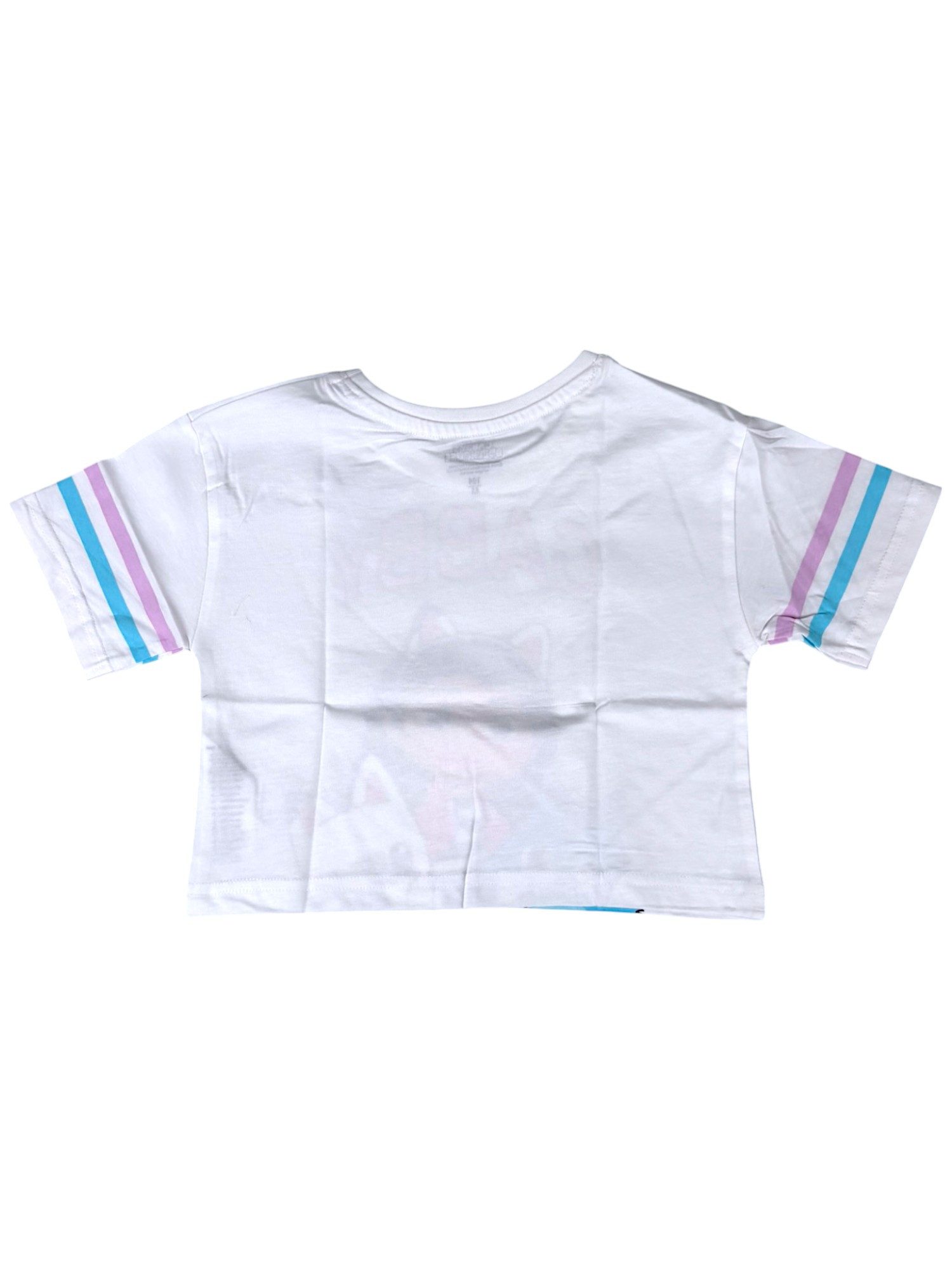 Dreamworks Gabby’s Dollhouse T-Shirt Gabby, Pandy Paws & CatRat mit Glitzerdetails Mädchen Jersey Kurzarmshirt aus Baumwolle Gr. 104 - 134 cm