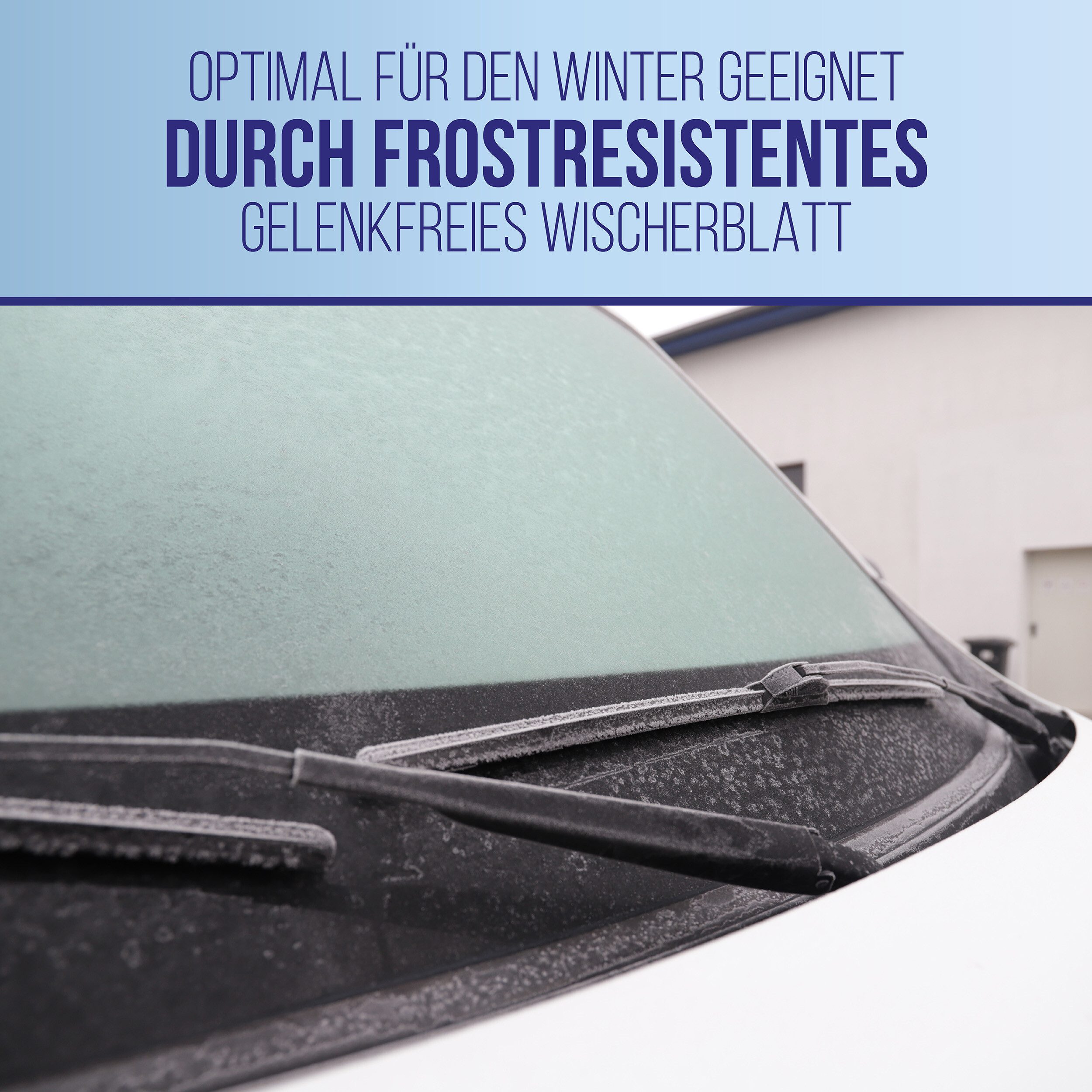 alca Scheibenwischblätter passend für VW GOLF PLUS, 01.2009 - 02.2014, Frontscheibe, (Packung, 2-St., Scheibenwischer), mit Nano Graphit Beschichtung – Bild 5 von 5