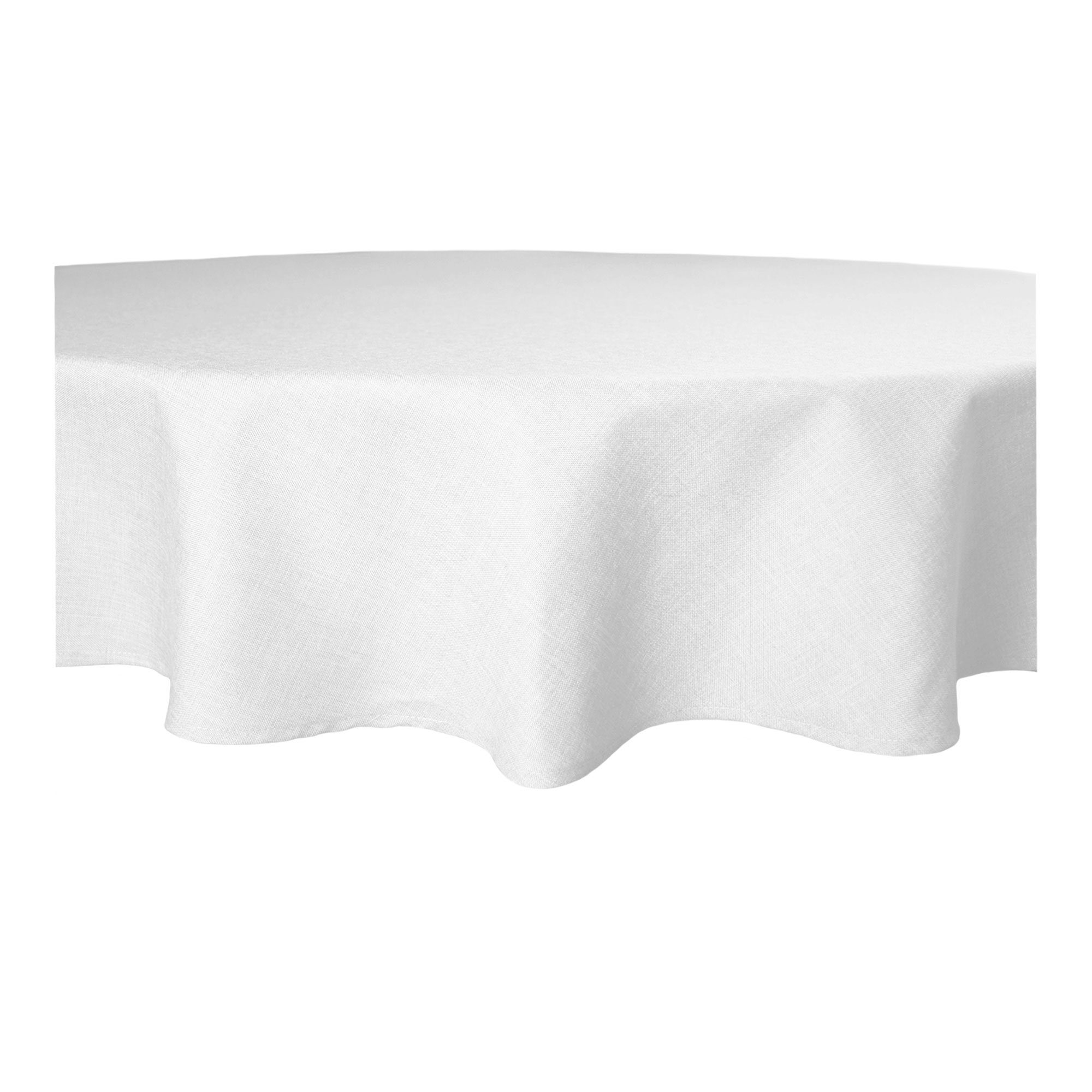 Haus und Deko Tischdecke Tischdecke rund Leinenoptik Lotuseffekt Tischwäsche Wasserabweisend (1-tlg)
