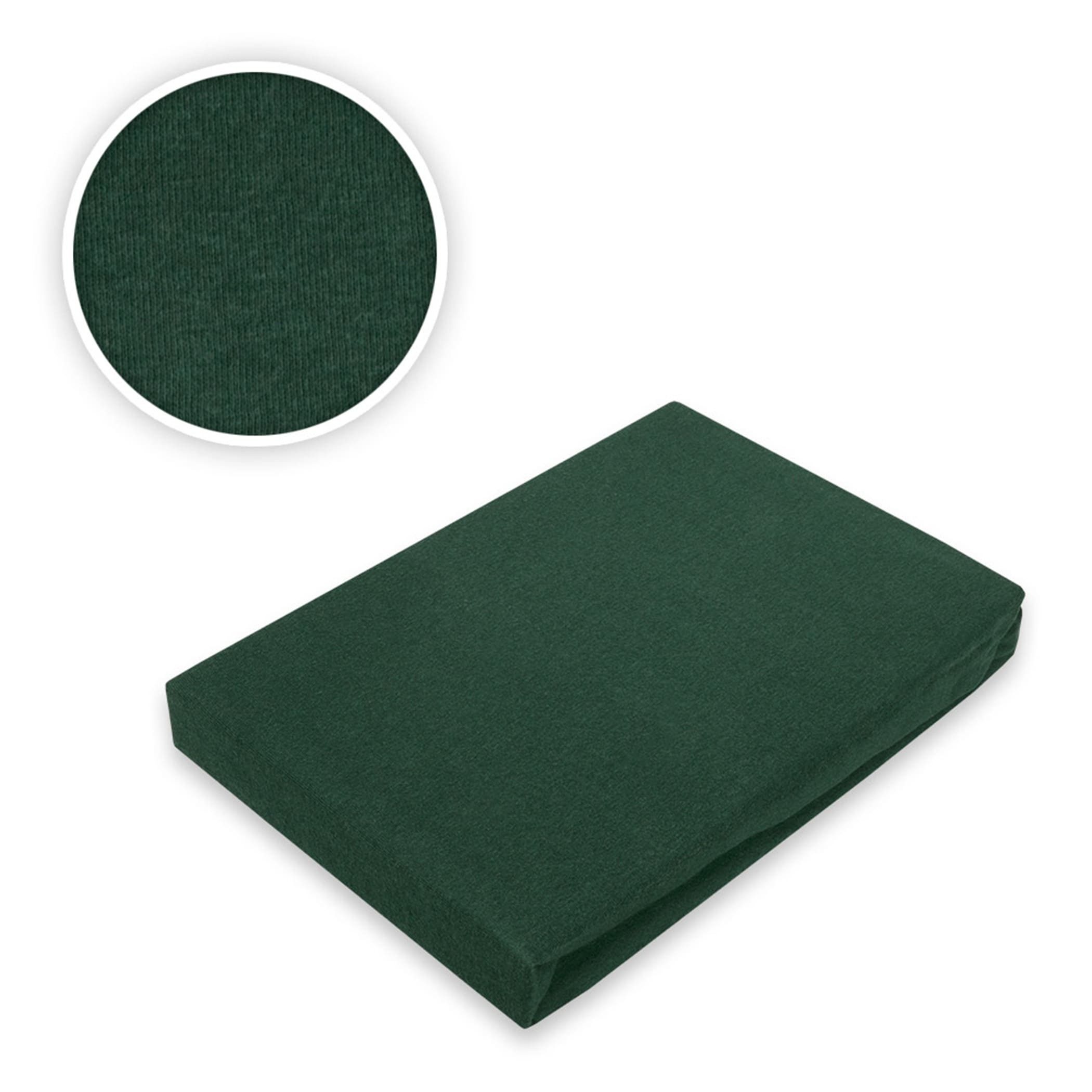 EXKLUSIV HEIMTEXTIL Spannbettlaken Marke Jersey Spannbettlaken Spannbetttuch Bettlaken Rundumgummizug, Jersey, Gummizug: rundum, (1 Stück), mit Rundumgummizug – Bild 3 von 5
