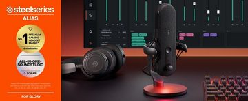 SteelSeries Streaming-Mikrofon Alias, KI-gestützte Geräuschunterdrückung