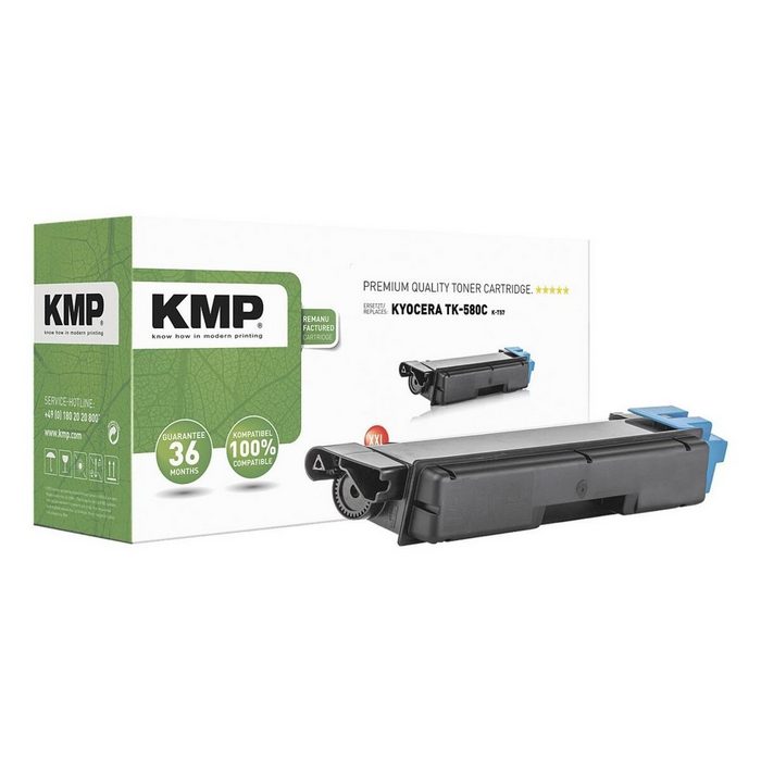 KMP Tonerpatrone ersetzt Kyocera »TK-580C XXL«