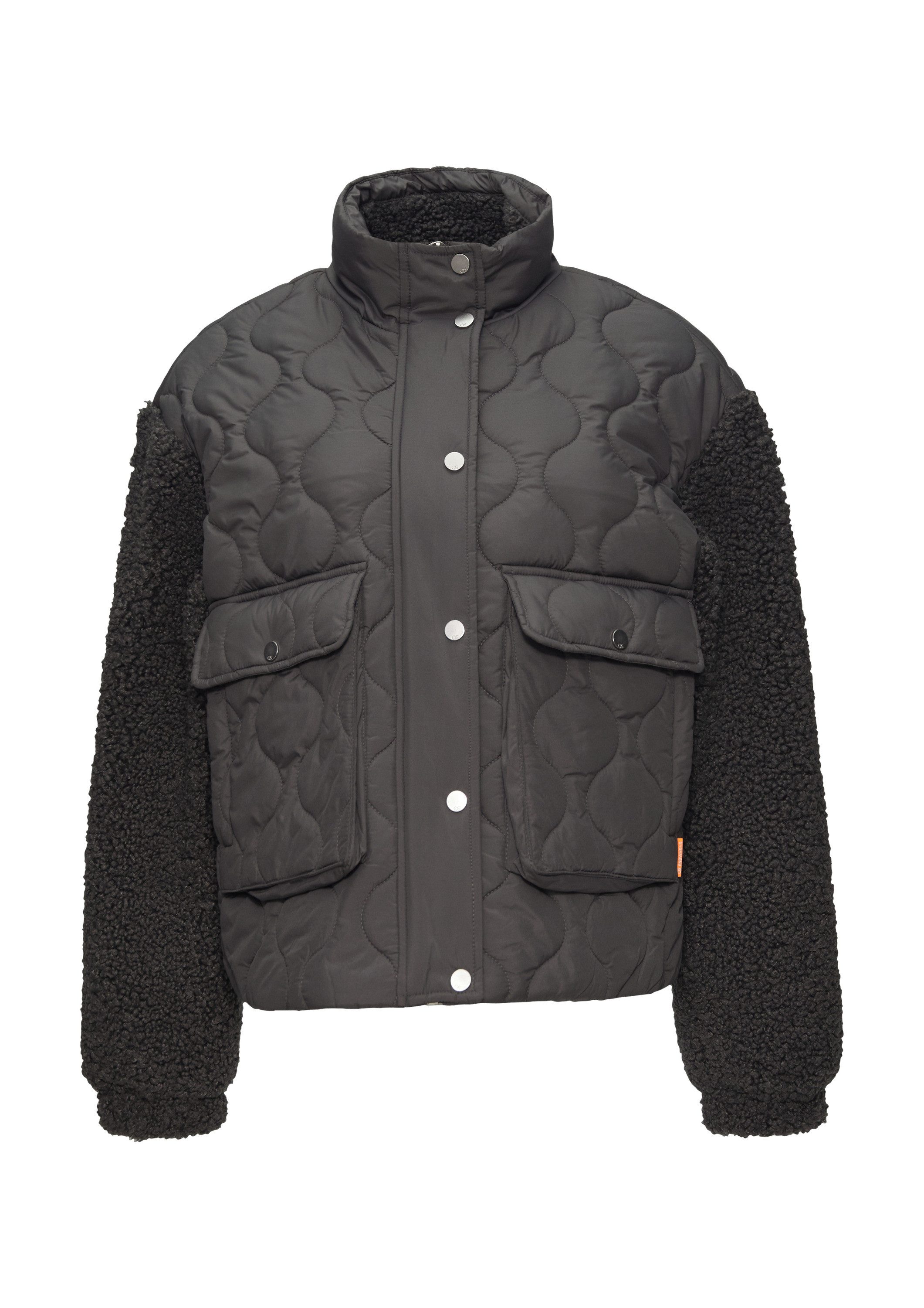 QS Funktionsjacke Outdoor-Jacke Jacke im Fabricmix günstig online kaufen