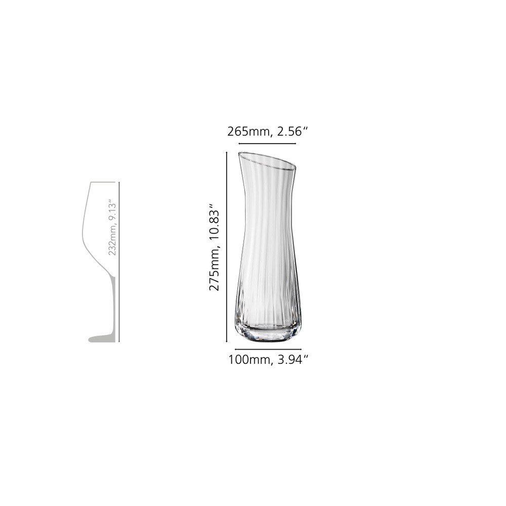 SPIEGELAU Wasserkrug Spiegelau Lifestyle Karaffe 1 Liter, (Packung)