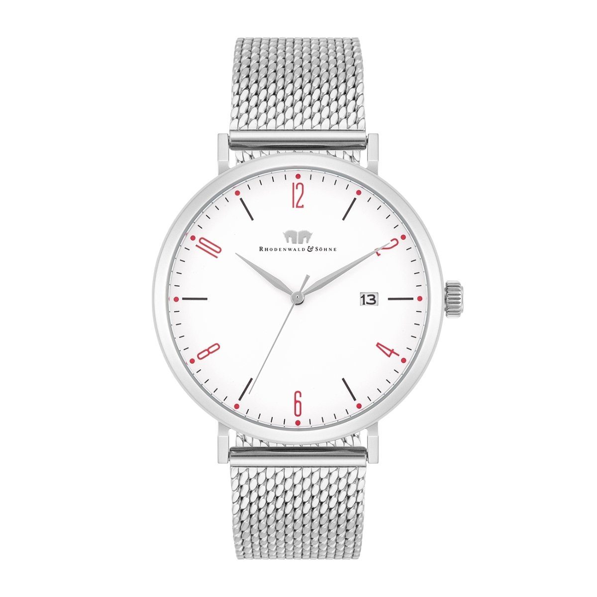 Rhodenwald & Söhne Quarzuhr Arakon II silber, mit Quarzwerk günstig online kaufen