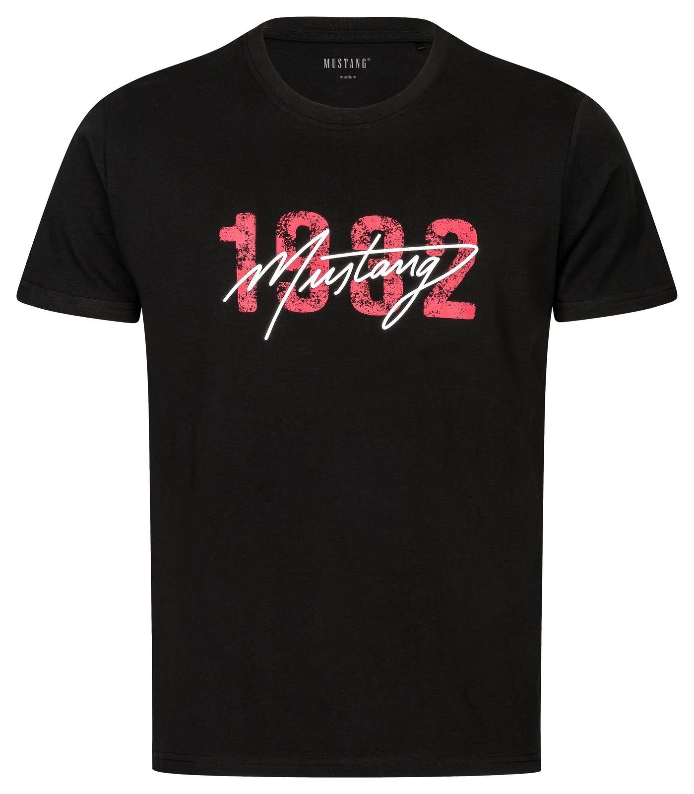 MUSTANG T-Shirt Lounge Shirt Hemd T-Shirt günstig online kaufen