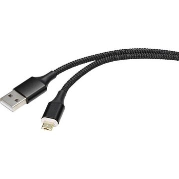 Renkforce Magnetadapter USB A männlich auf Micro-USB USB-Kabel, magnetischer Stecker