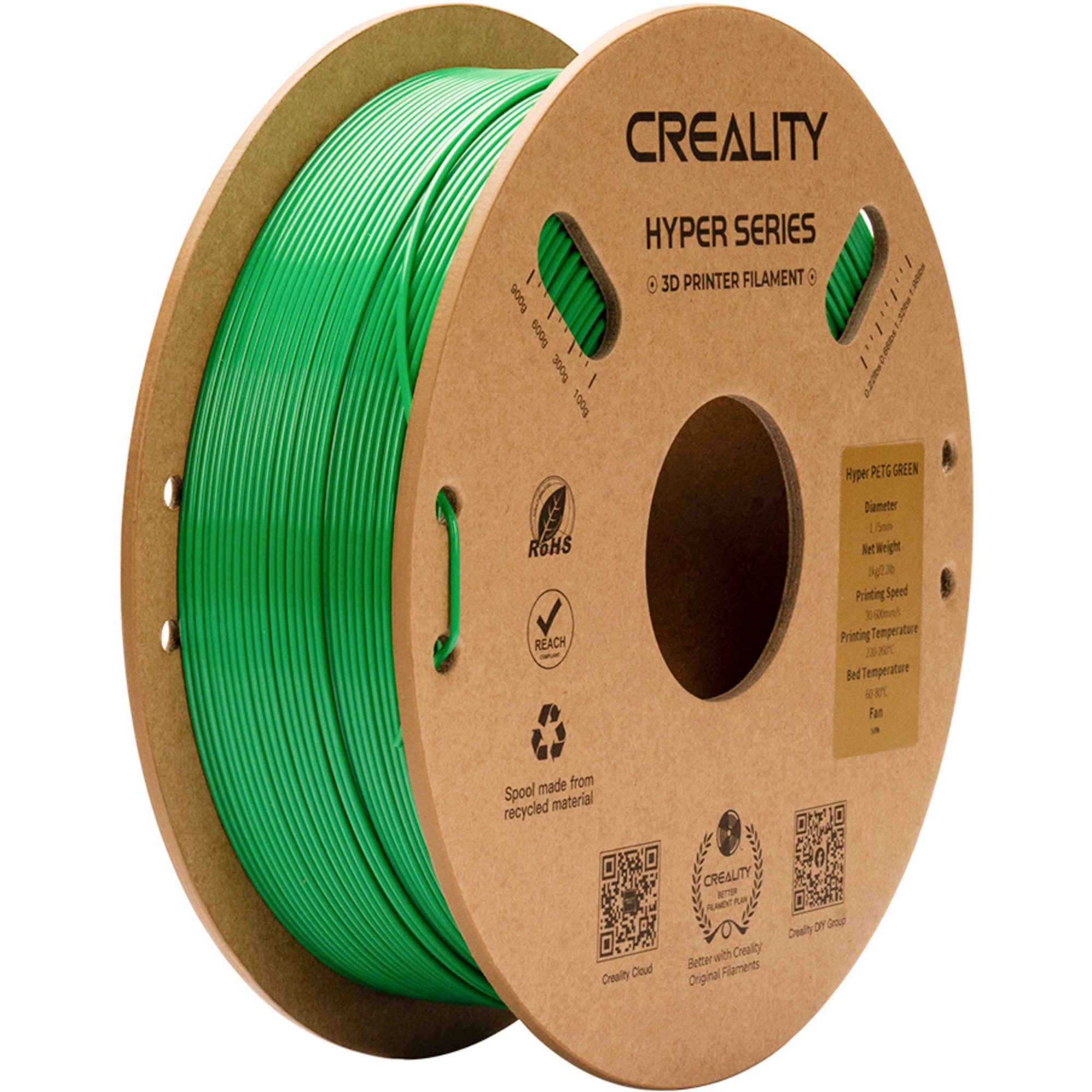 Creality Filament Creality Hyper PETG, 3D-Filament, (1 kg, 1,75 mm