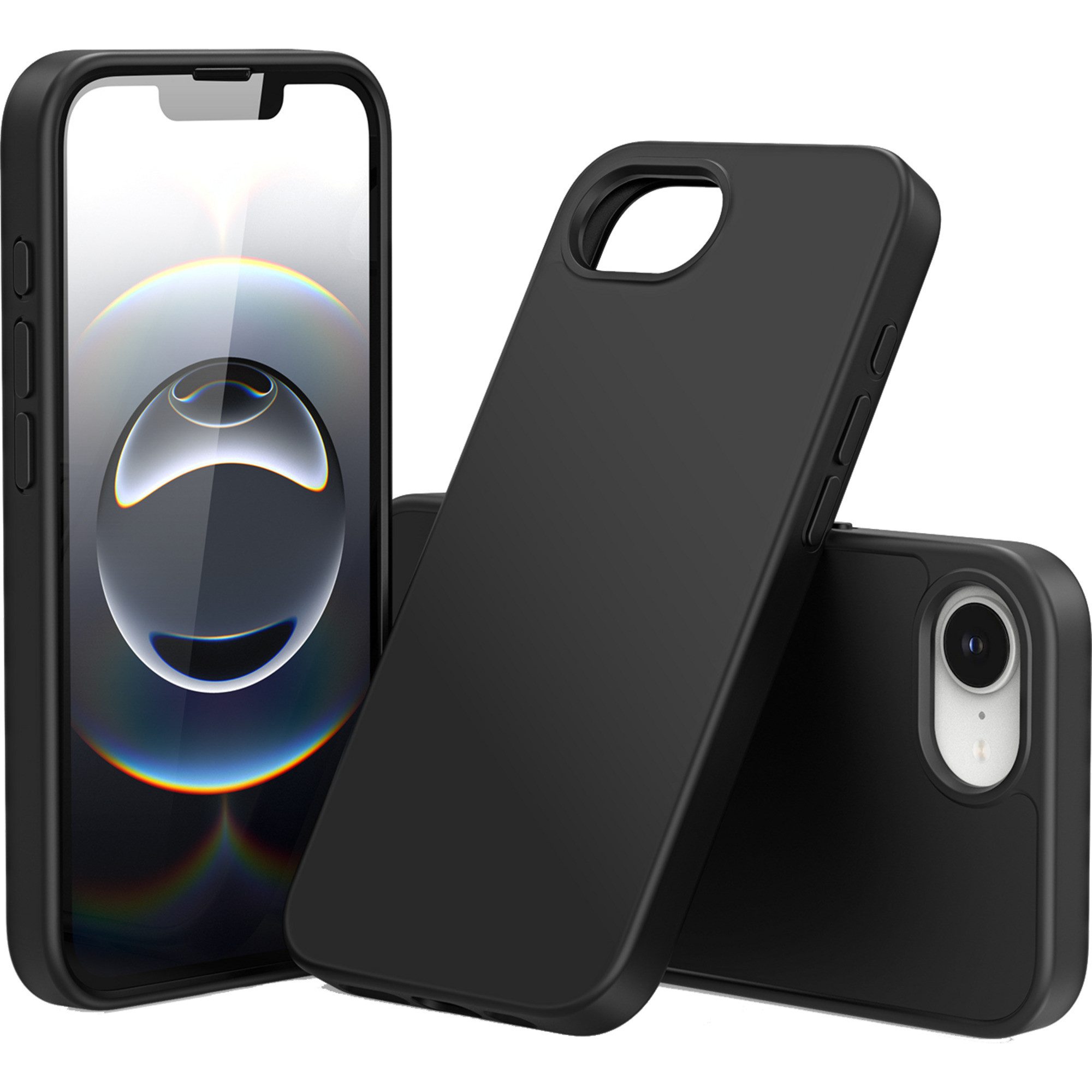 nevox Displayschutzfolie Nevox StyleShell Shock, Handyhülle, (iPhone 16e)