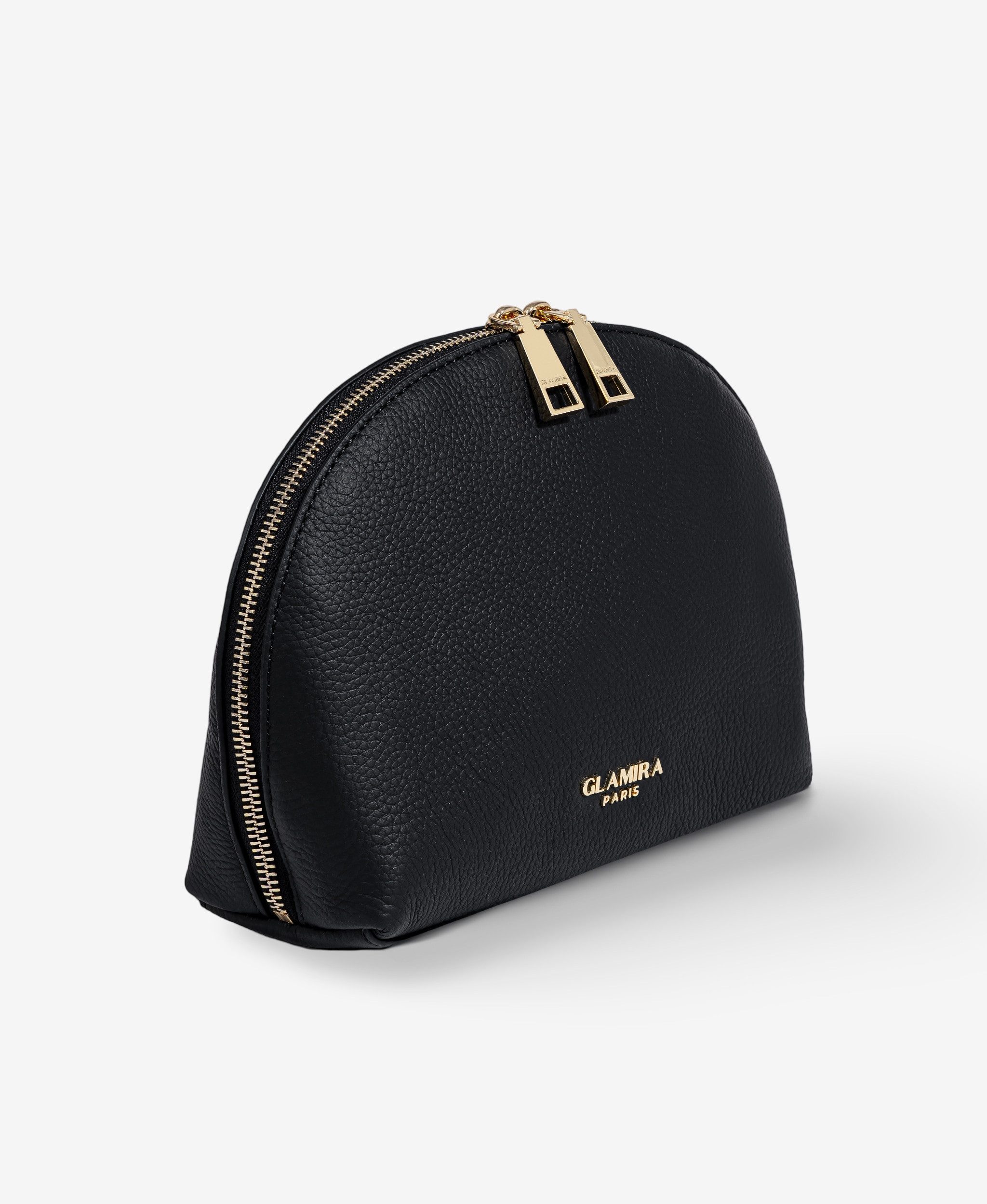GLAMIRA Handtasche PetiteGlam Schwarze Clutch (1-tlg), echt Leder