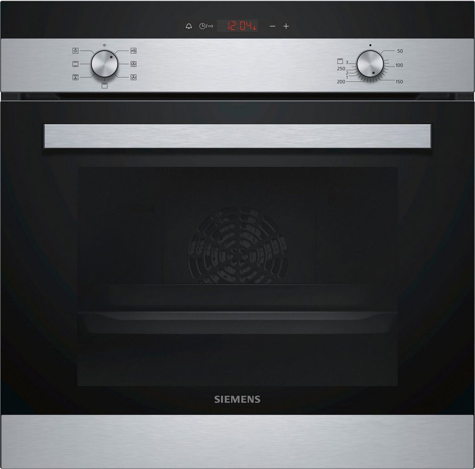 SIEMENS Backofen-Set iQ100 EQ113IA1ZM, mit Teleskopauszug nachrüstbar