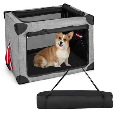 COSTWAY Tiertransporttasche Hundebox bis 20,00 kg, L bis 20kg