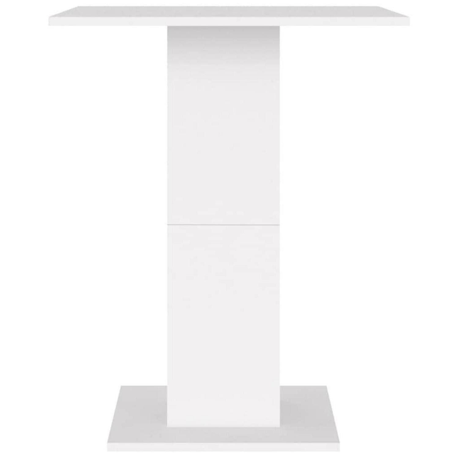 LuxusKollektion Bistrotisch Bistrotisch 60x60x75 cm weiß (1-St)