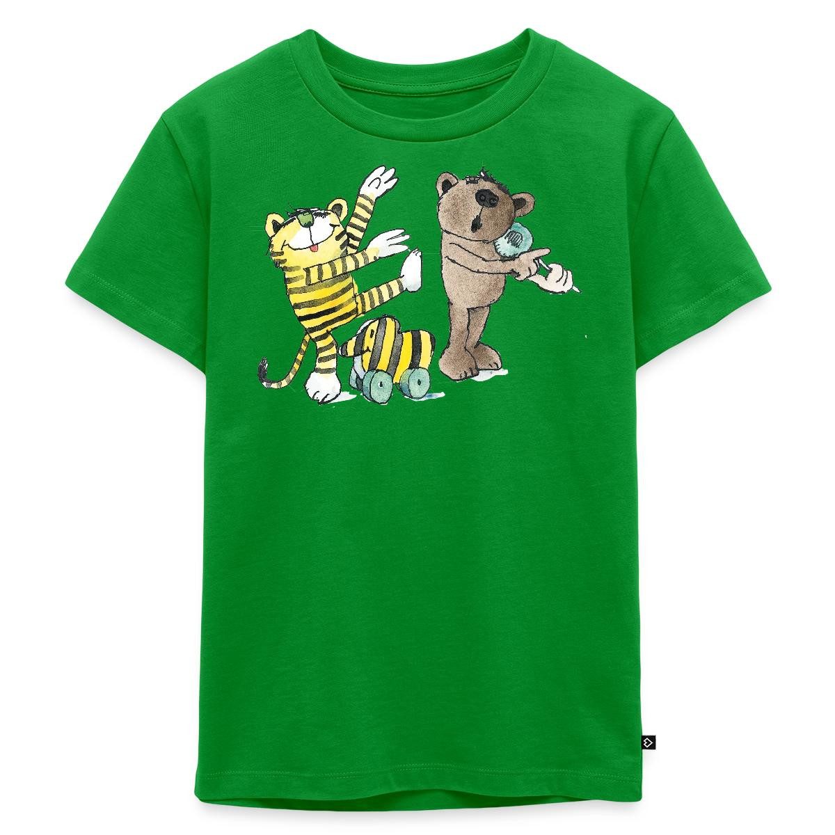 T-Shirt Janosch Tiger und Freunde Machen Musik Kinder Premium T-Shirt
